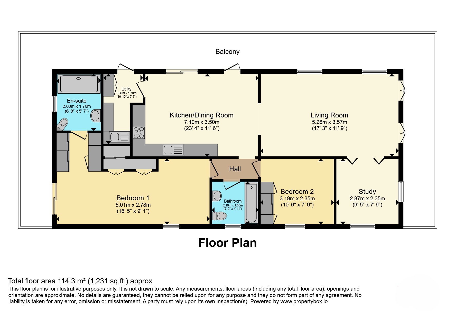 10, Lake View, Malvern View, Worcester floorplan