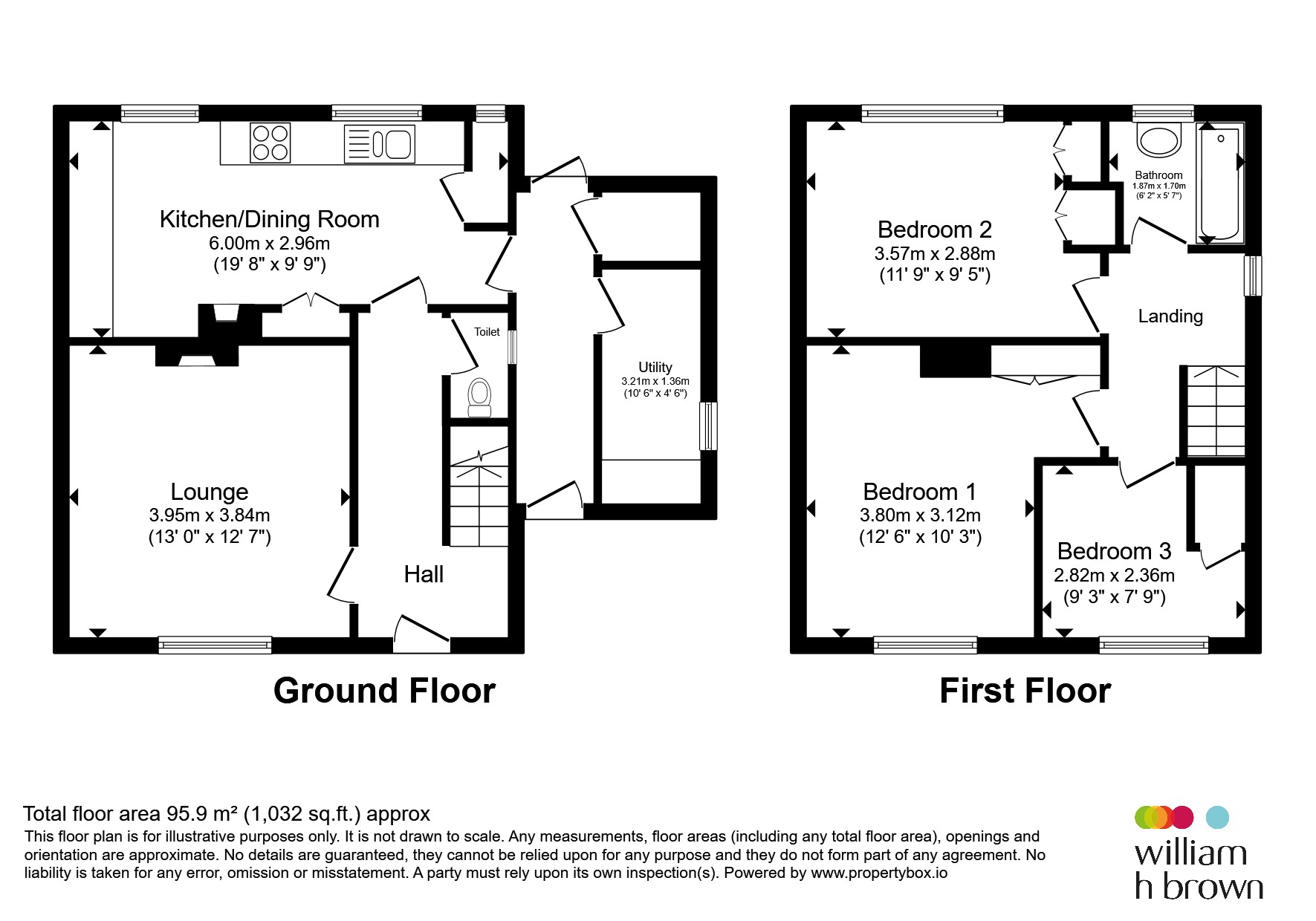 40, Groveside, King's Lynn floorplan