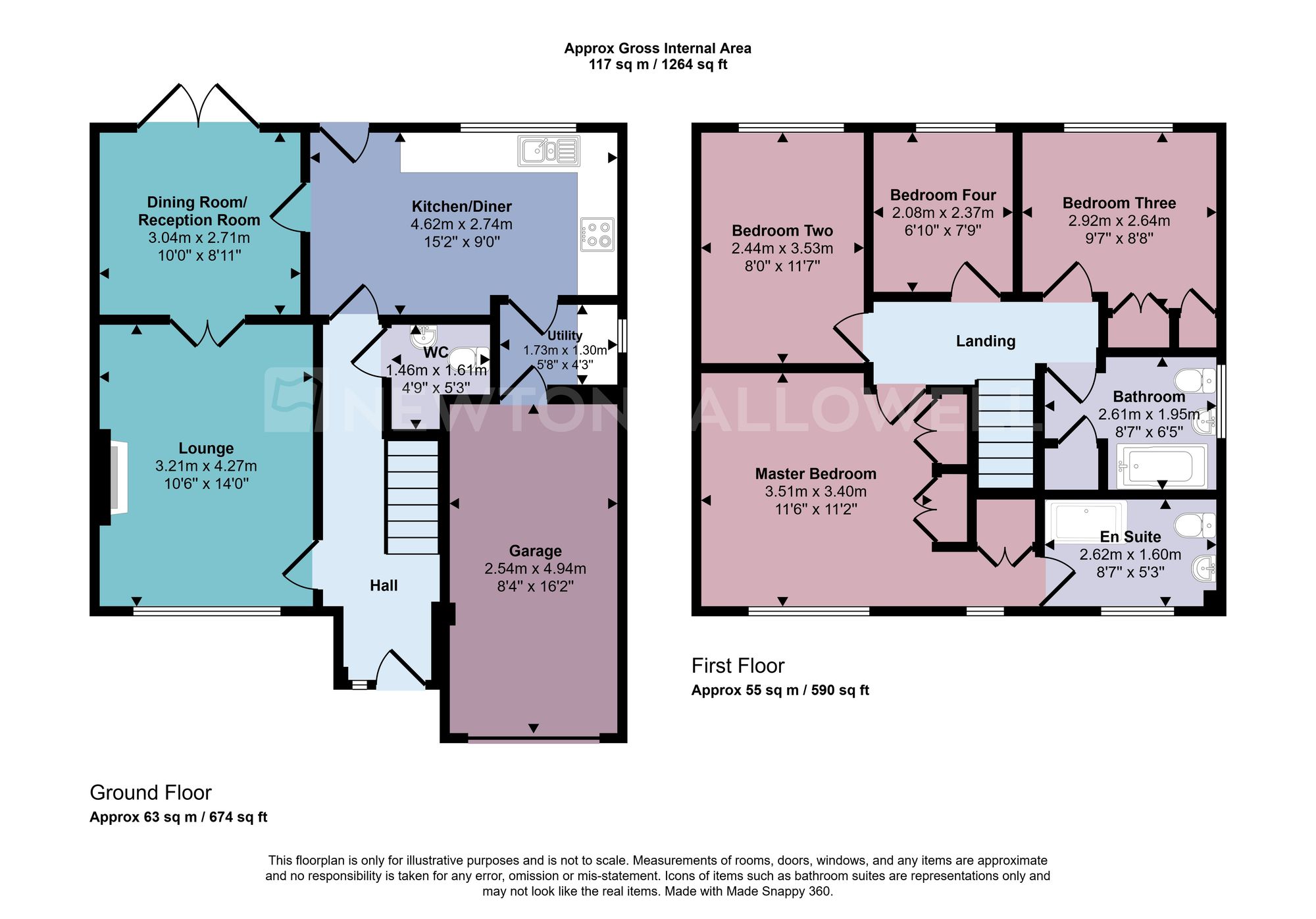 27 Rushby Road, Coalville floorplan