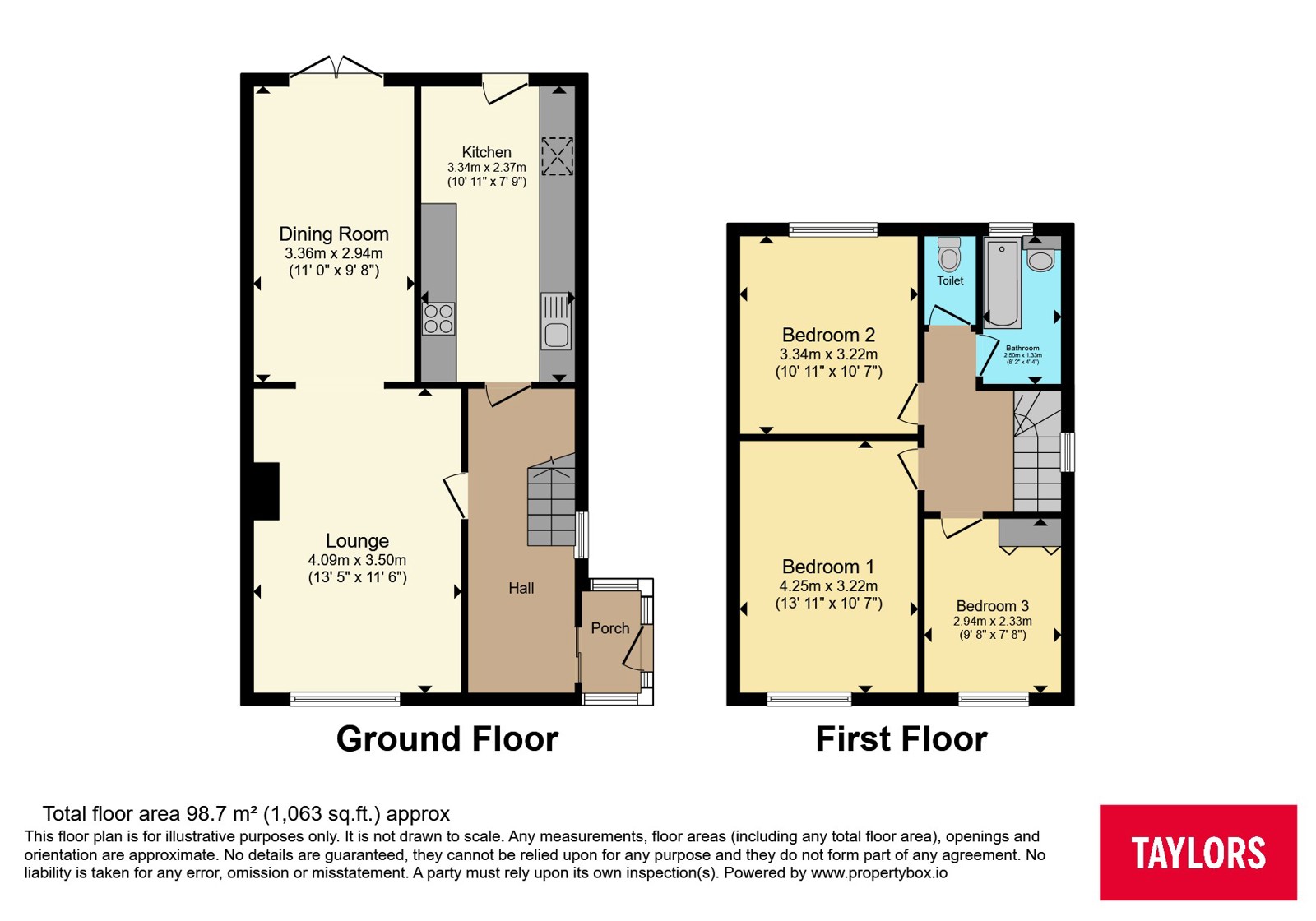 14, South Lawne, Milton Keynes floorplan
