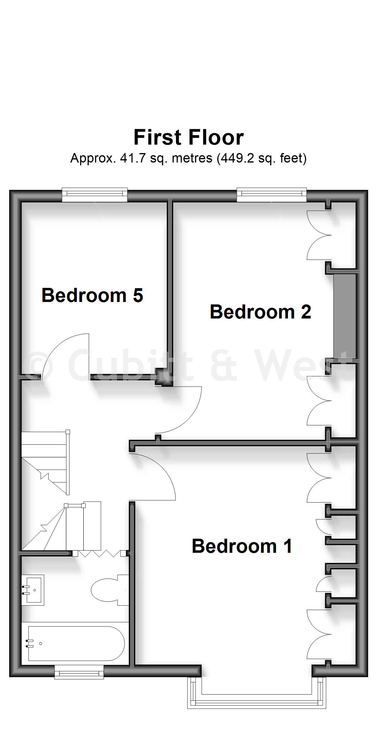 225, Stubbington Avenue, Portsmouth floorplan
