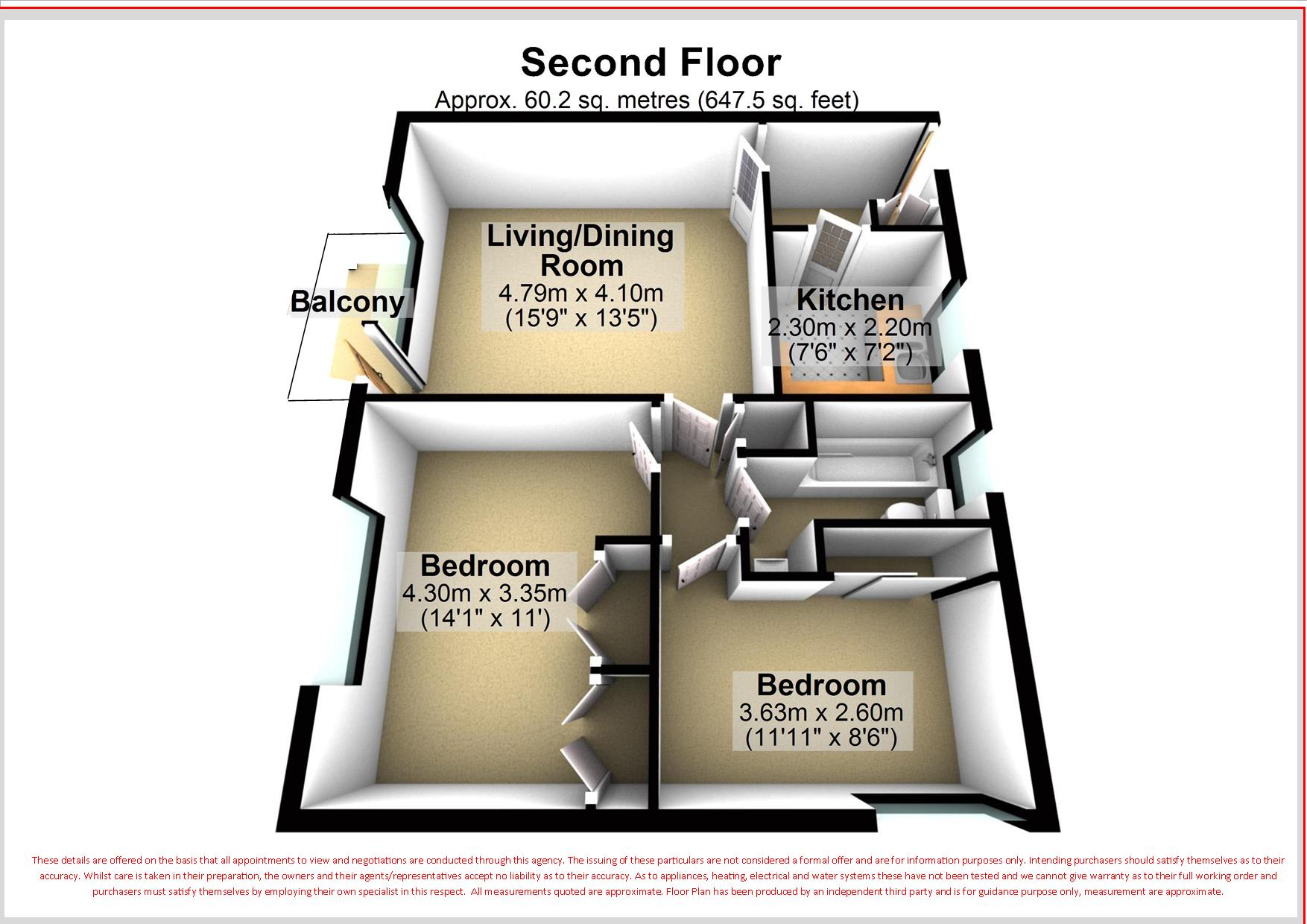 2 Bedrooms Flat for sale in The Glen, London Road, Ascot SL5