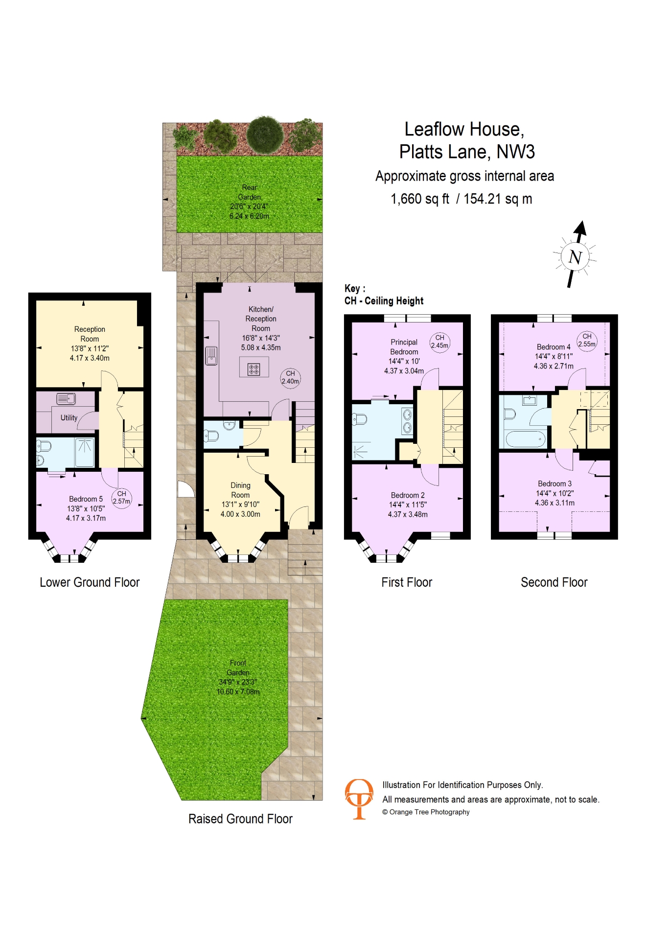 Leaflow House, 71, Platts Lane, London floorplan