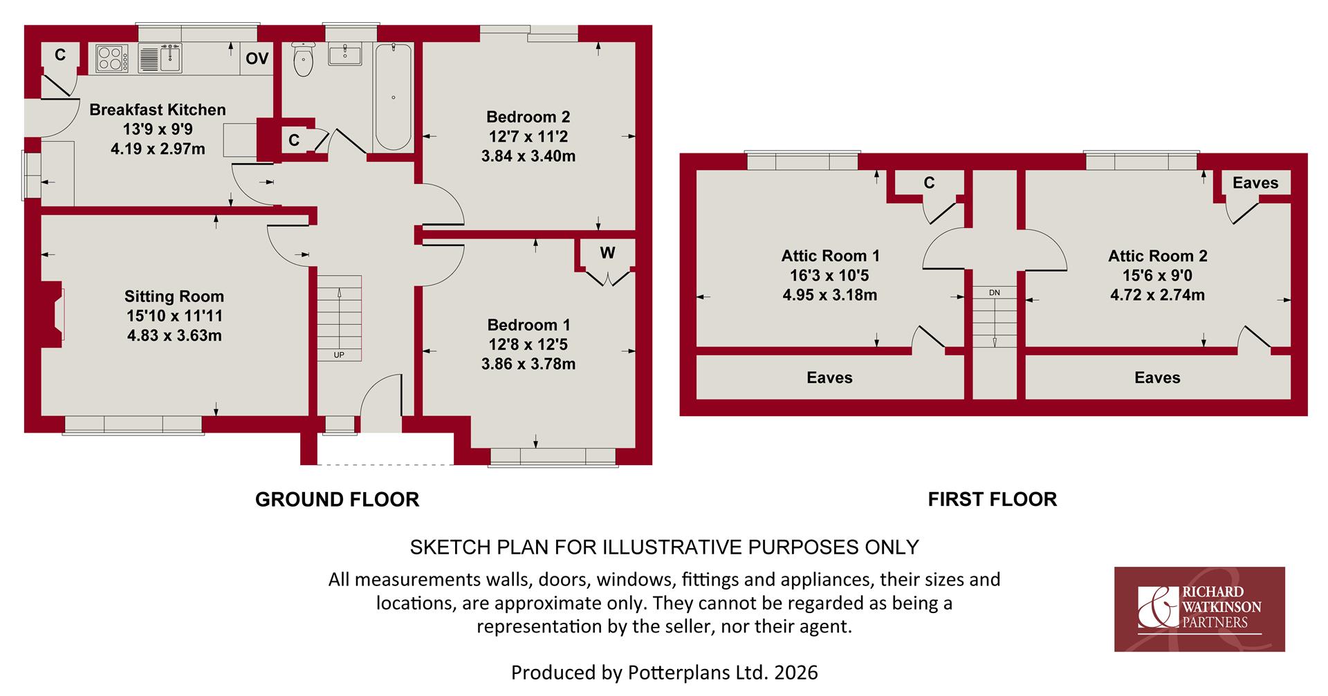 34, Abbey Road, Bingham floorplan