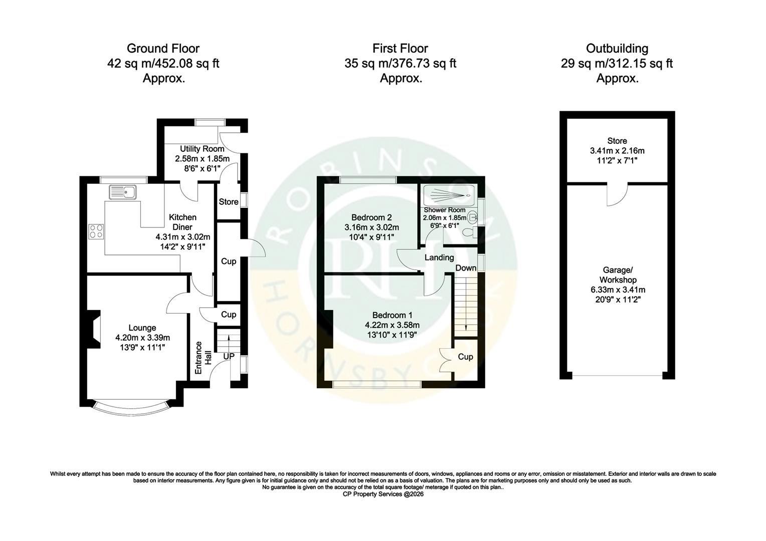 84, Norman Crescent, Doncaster floorplan