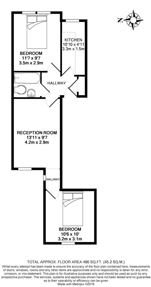 2 Bedrooms Flat to rent in Marjorie Grove, Clapham Junction, London SW11