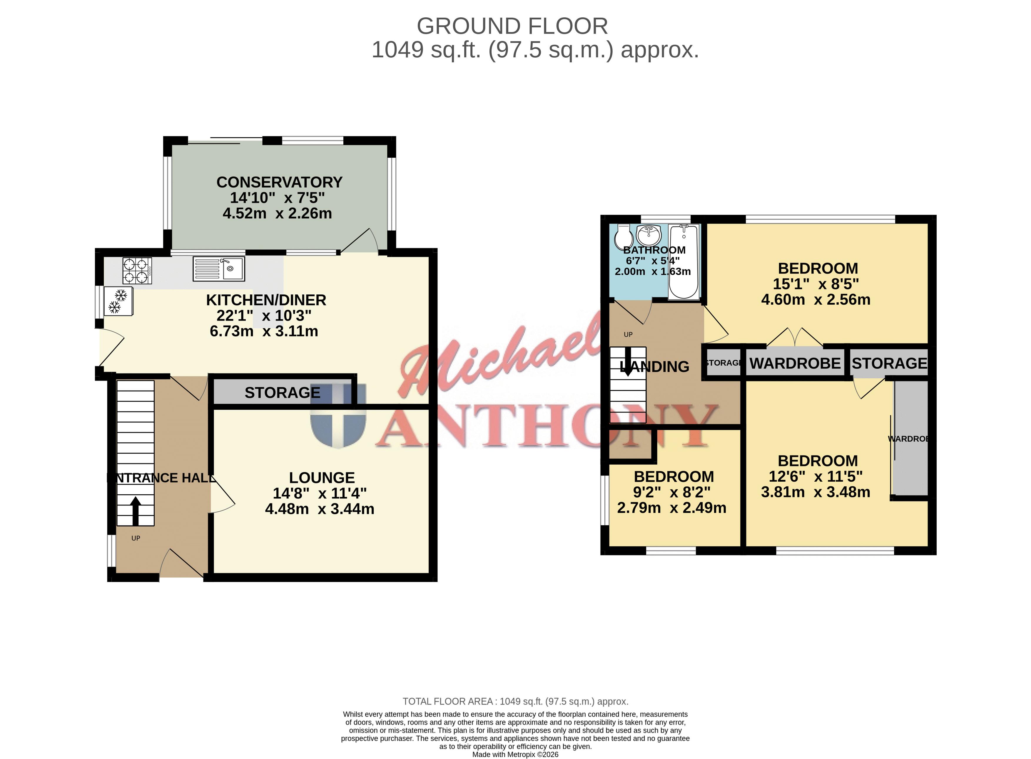 36, The Crescent, Milton Keynes floorplan