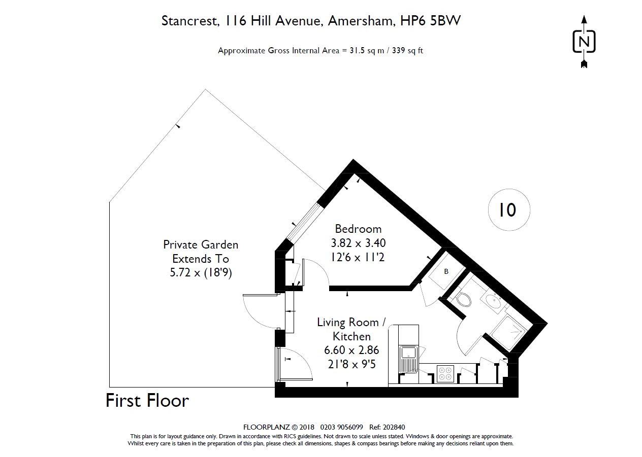 1 Bedrooms Flat for sale in Stancrest, 16 Hill Avenue, Amersham HP6