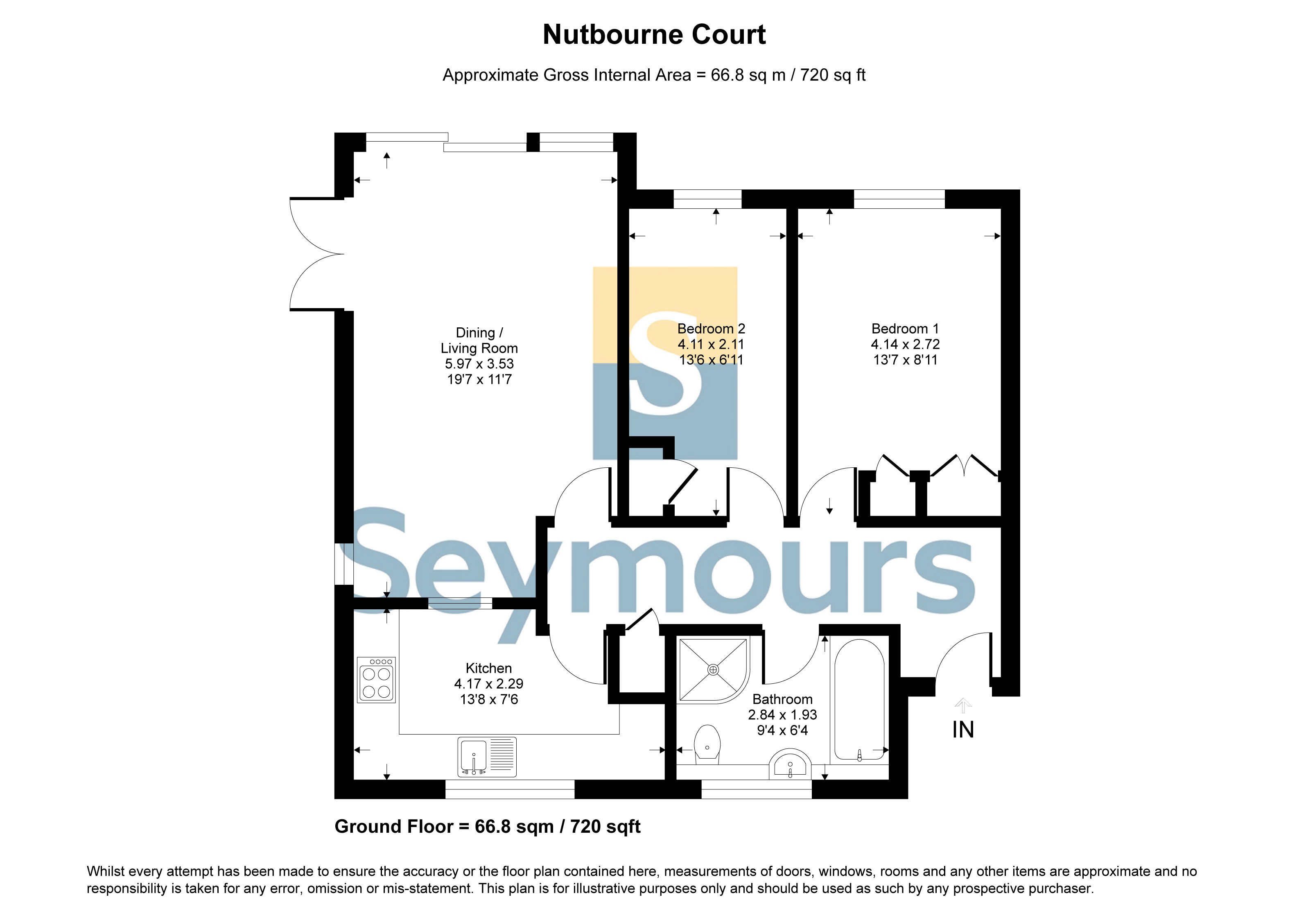15, Nutbourne Court, Staines Upon Thames floorplan