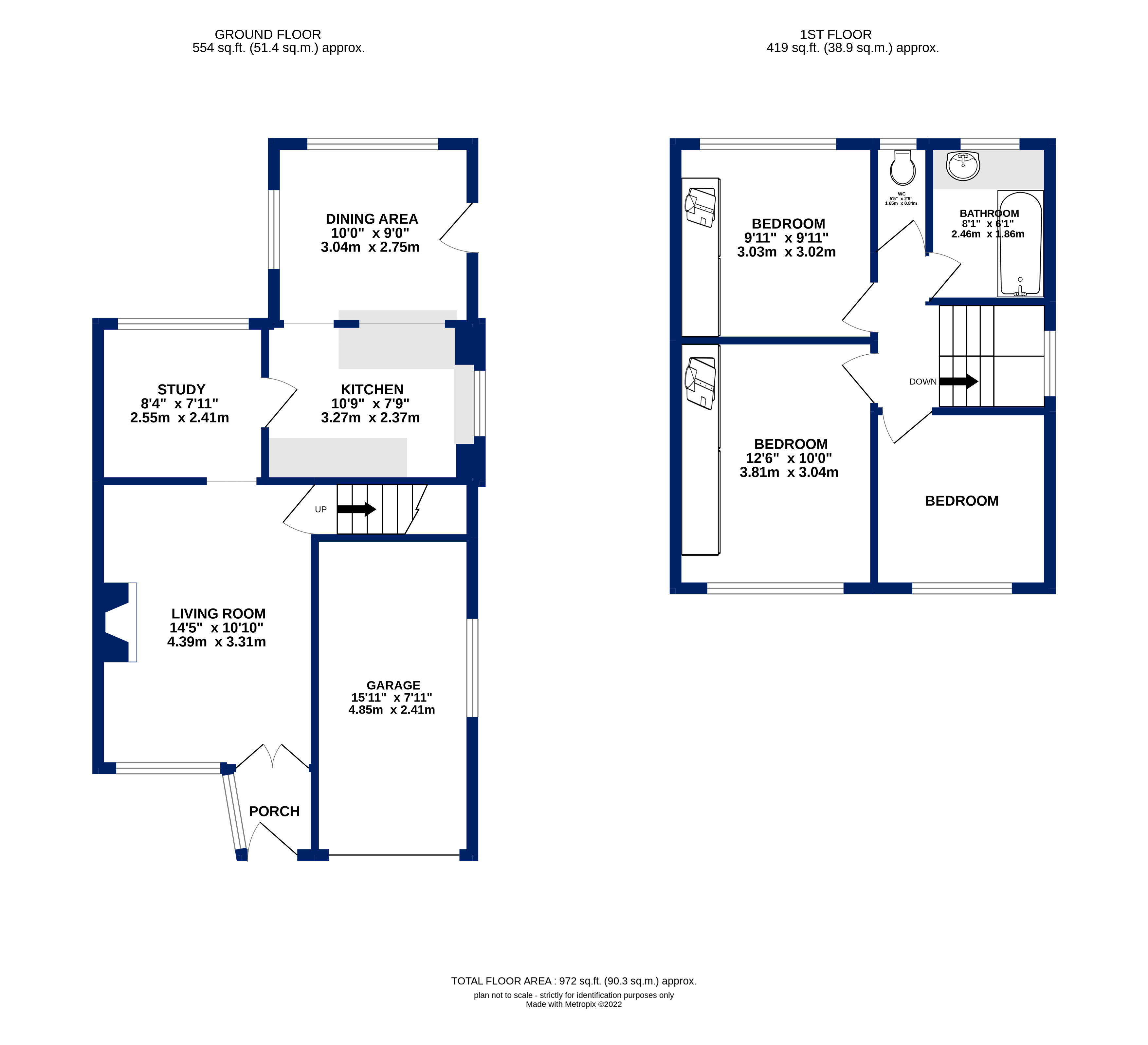 11, Kenworthy Garth, West Yorkshire floorplan