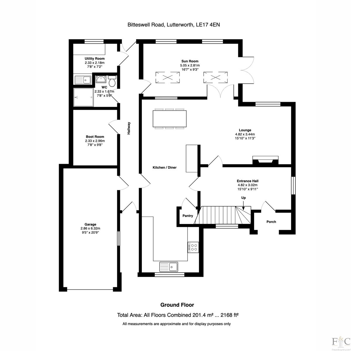 00, Bitteswell Road, Lutterworth floorplan