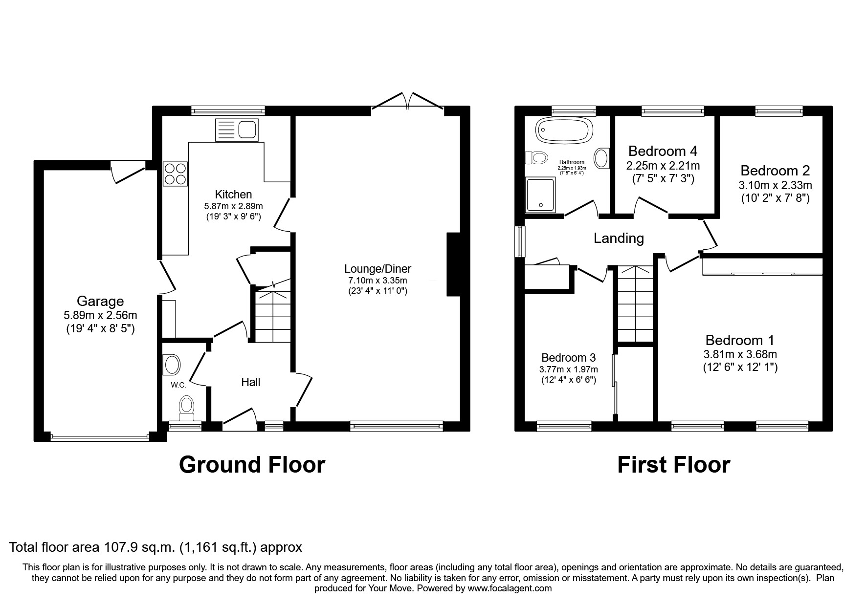 2, Guisbourne Avenue, Shropshire floorplan
