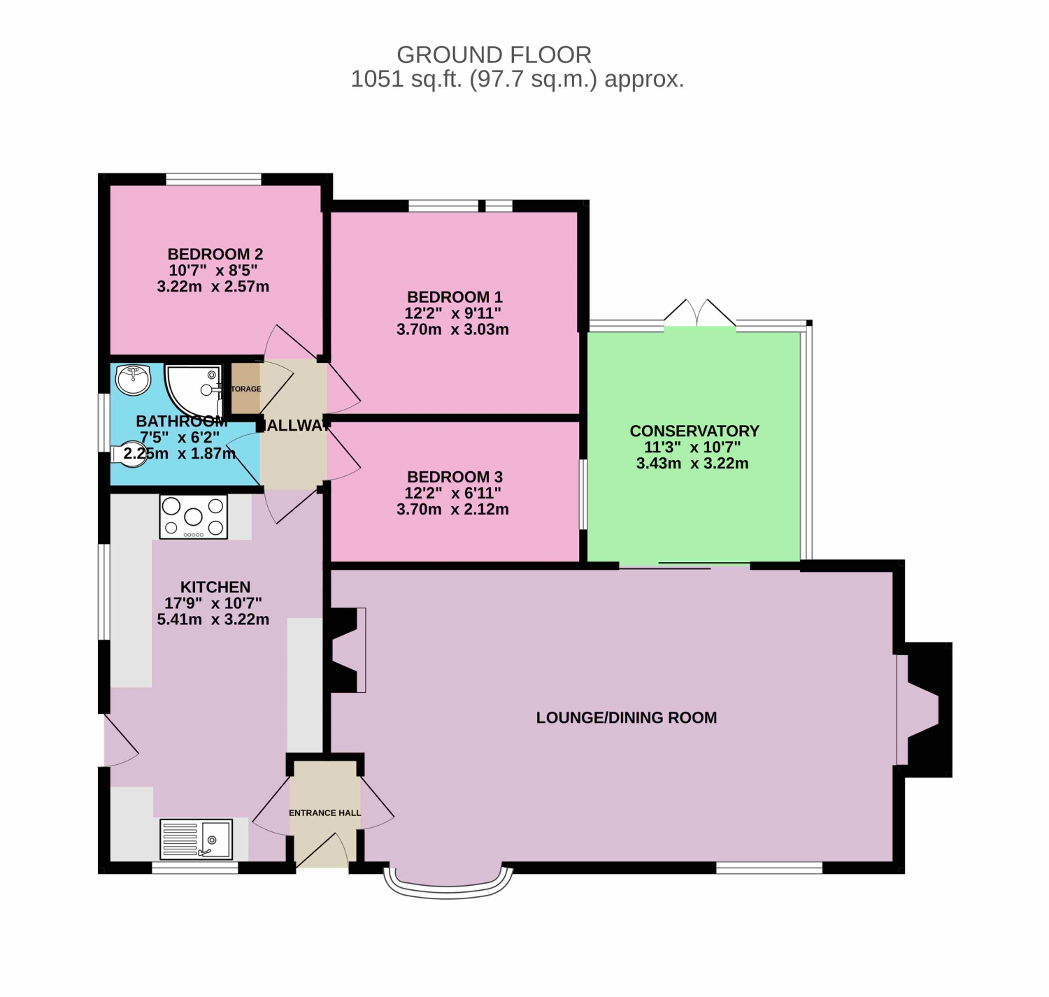 8, WALNUT CRESCENT, GOOLE floorplan