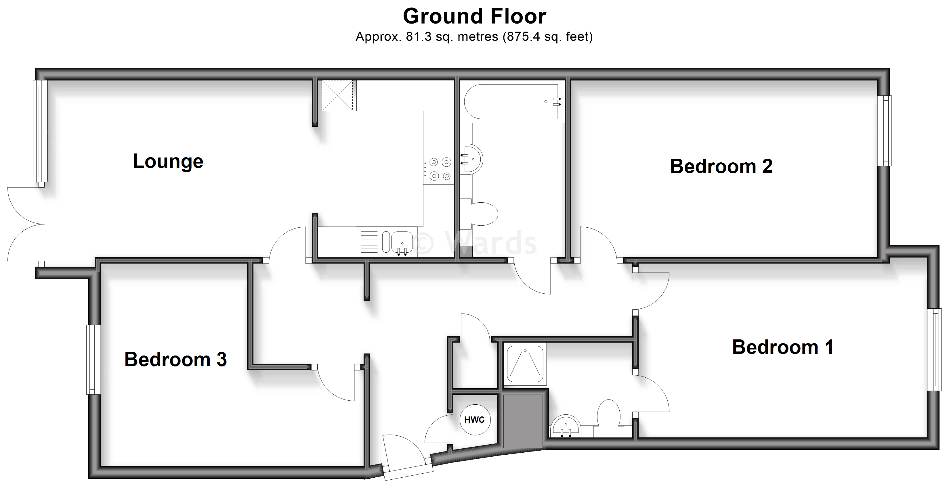 88, Bingley Court, Canterbury floorplan