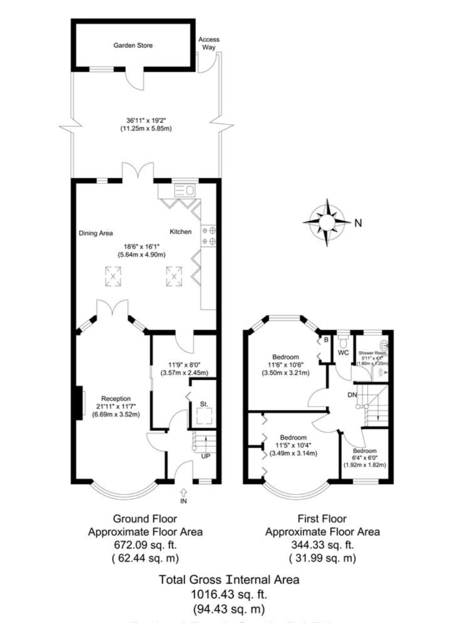 55 Rutland Road, Southall floorplan