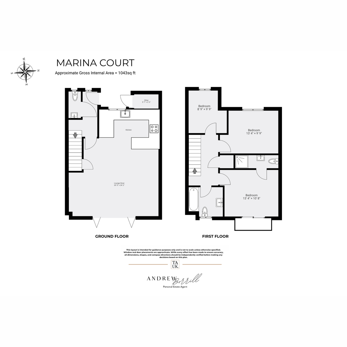 3, Marina Court, Burton Waters, Lincoln floorplan