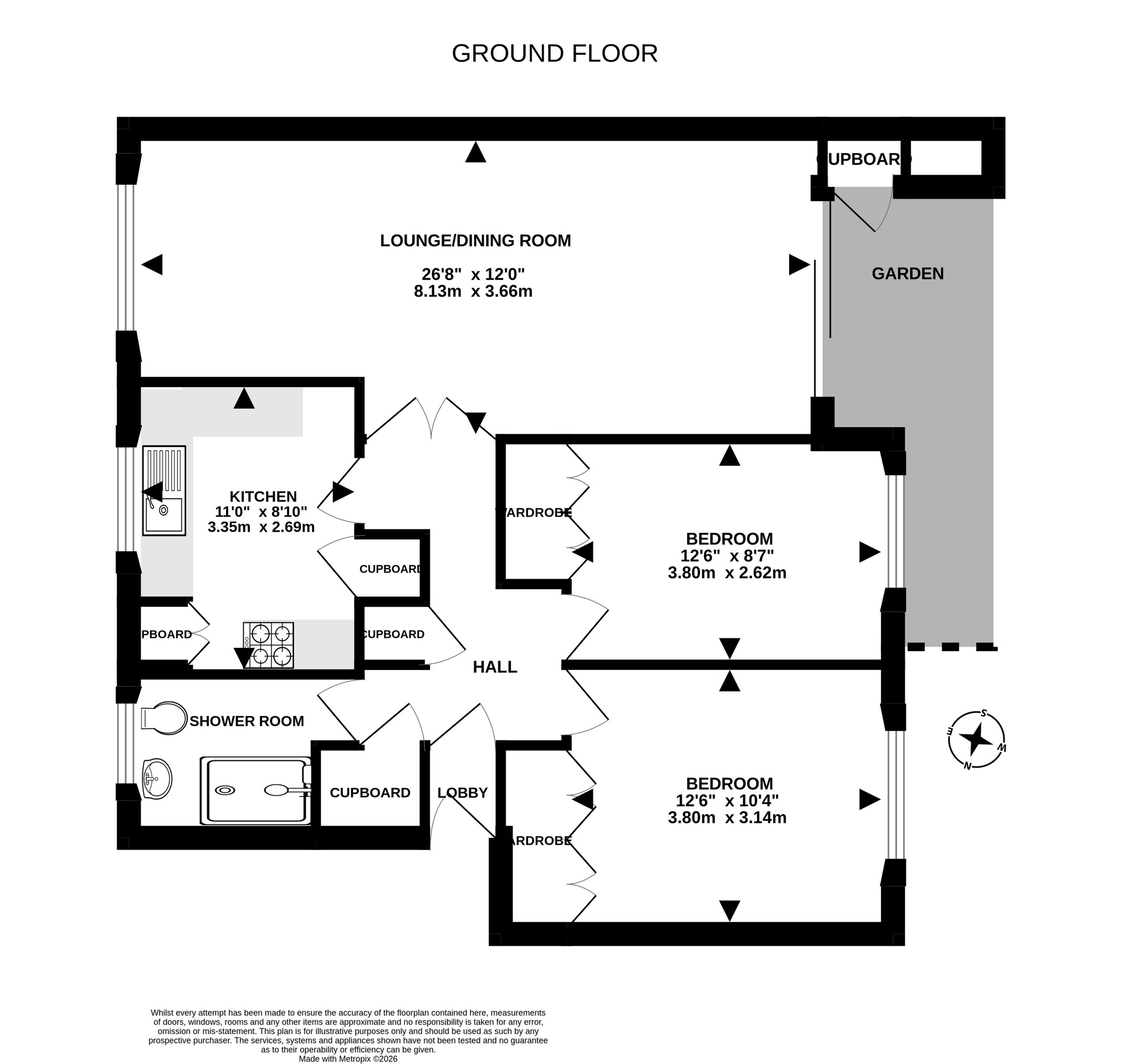 2 Henbury Gardens, Bristol floorplan