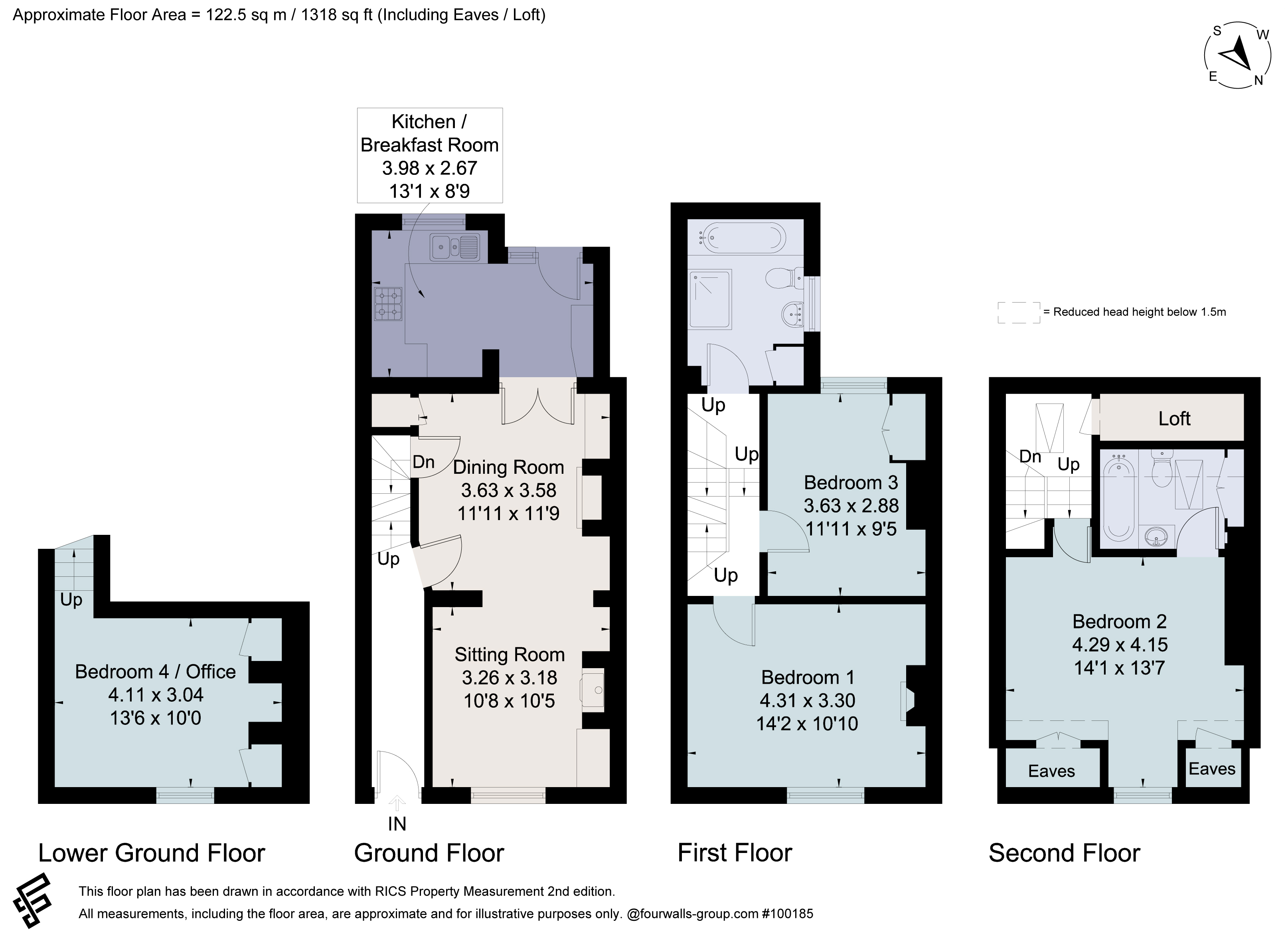 4, Avenue Road, Hampshire floorplan