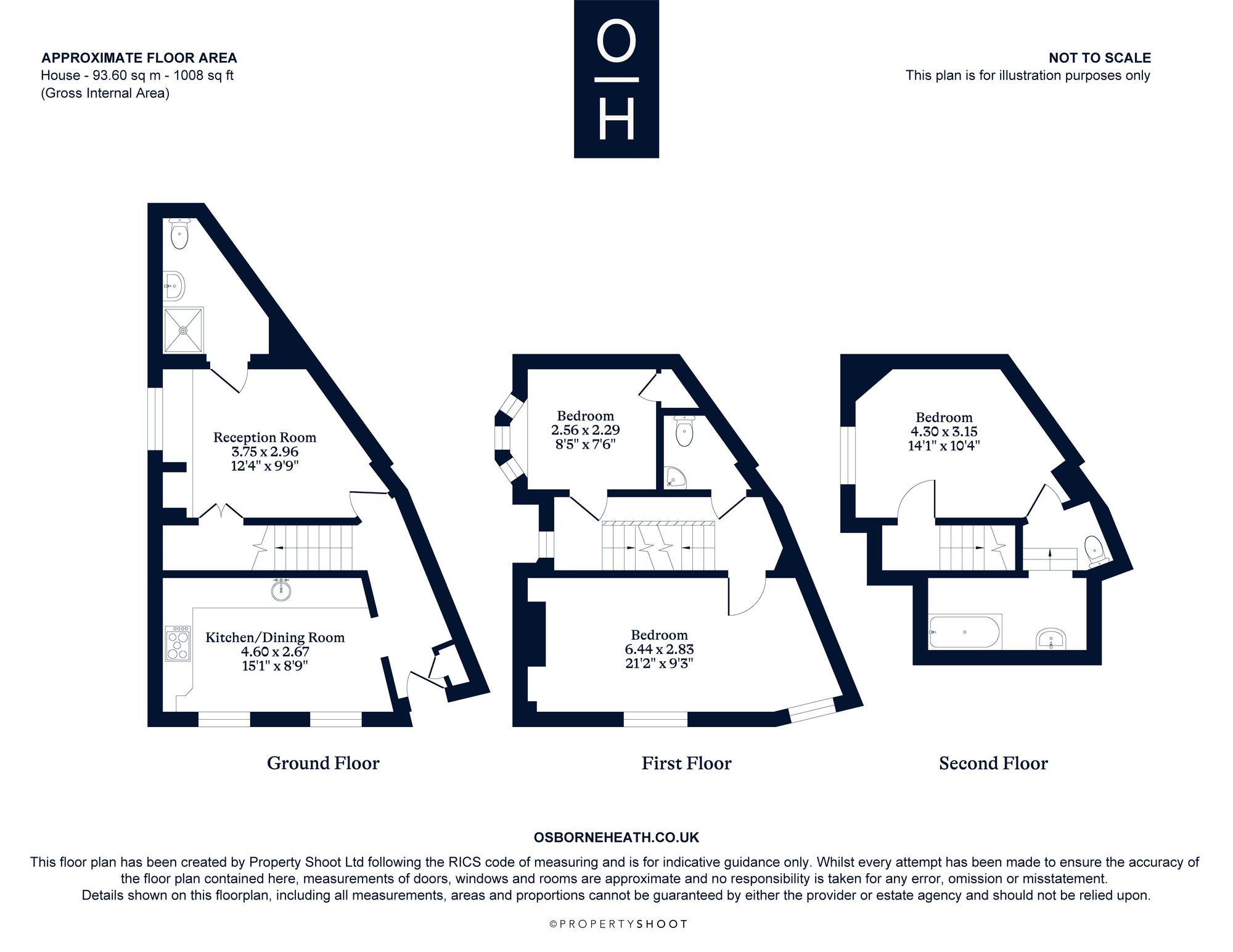 Western Cottage Madeira Walk, Windsor floorplan