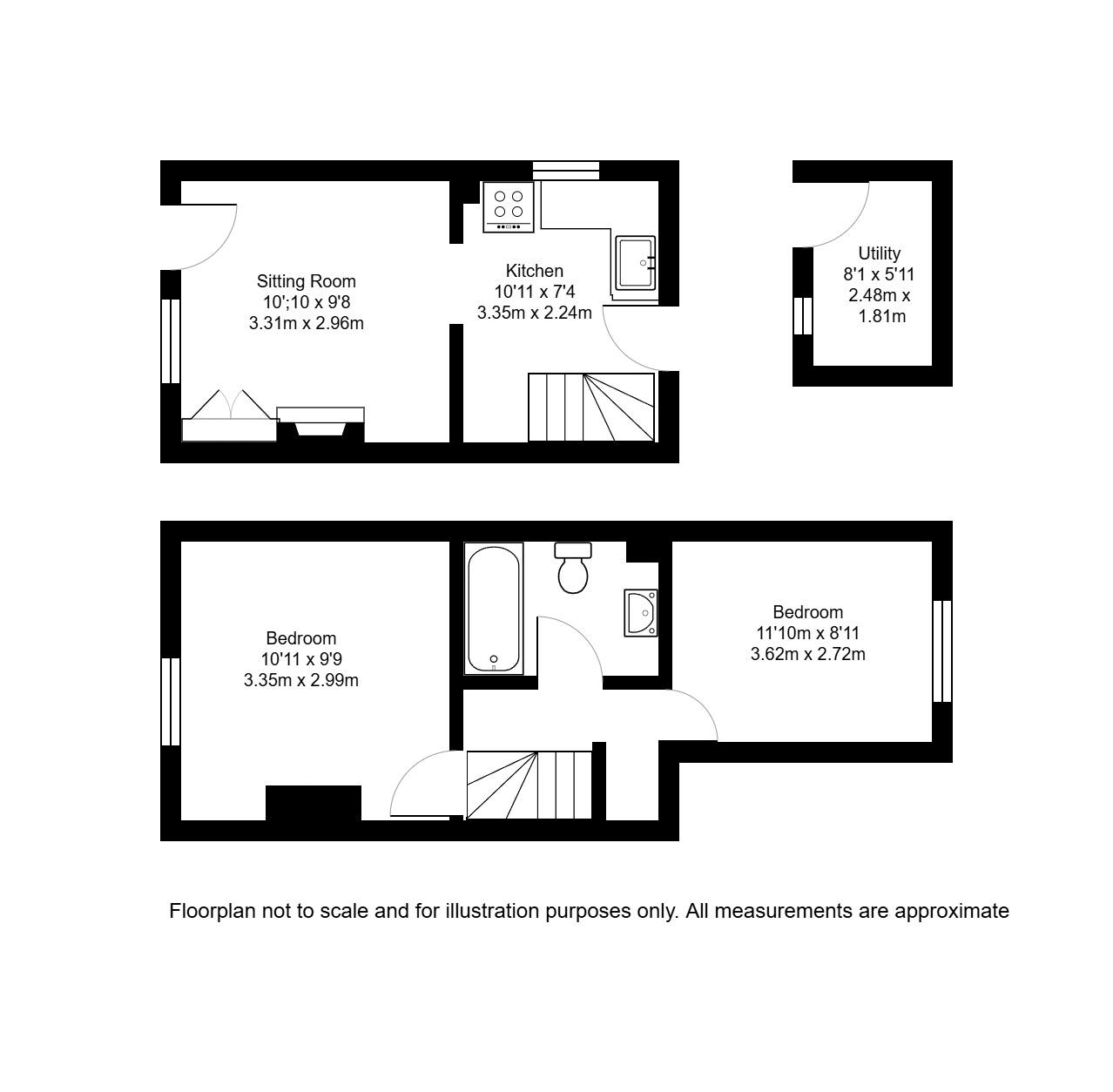 102, Pembury Road, Tonbridge floorplan