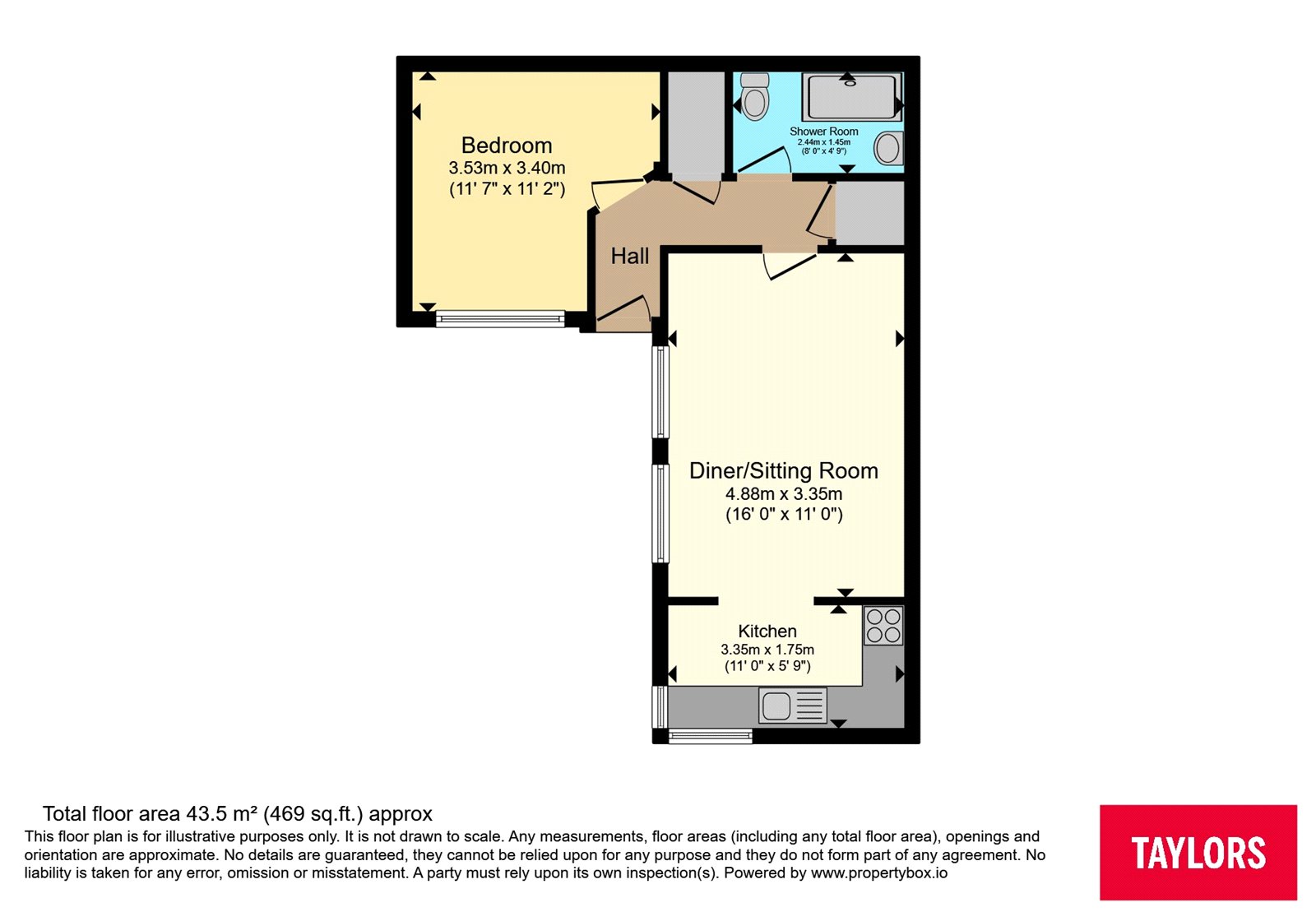 17, Woodend, Bristol floorplan