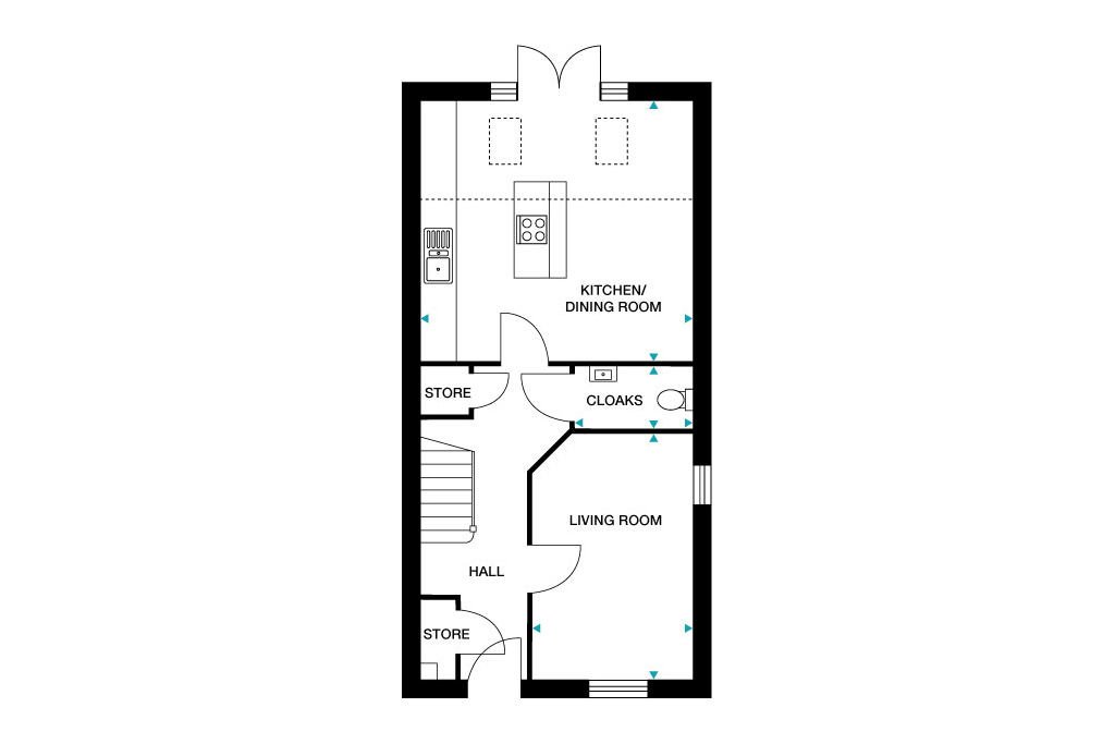 Oak floorplan
