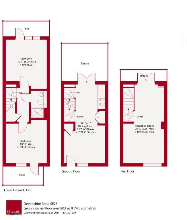 8 The Old Post Office, 61, Devonshire Road, London floorplan