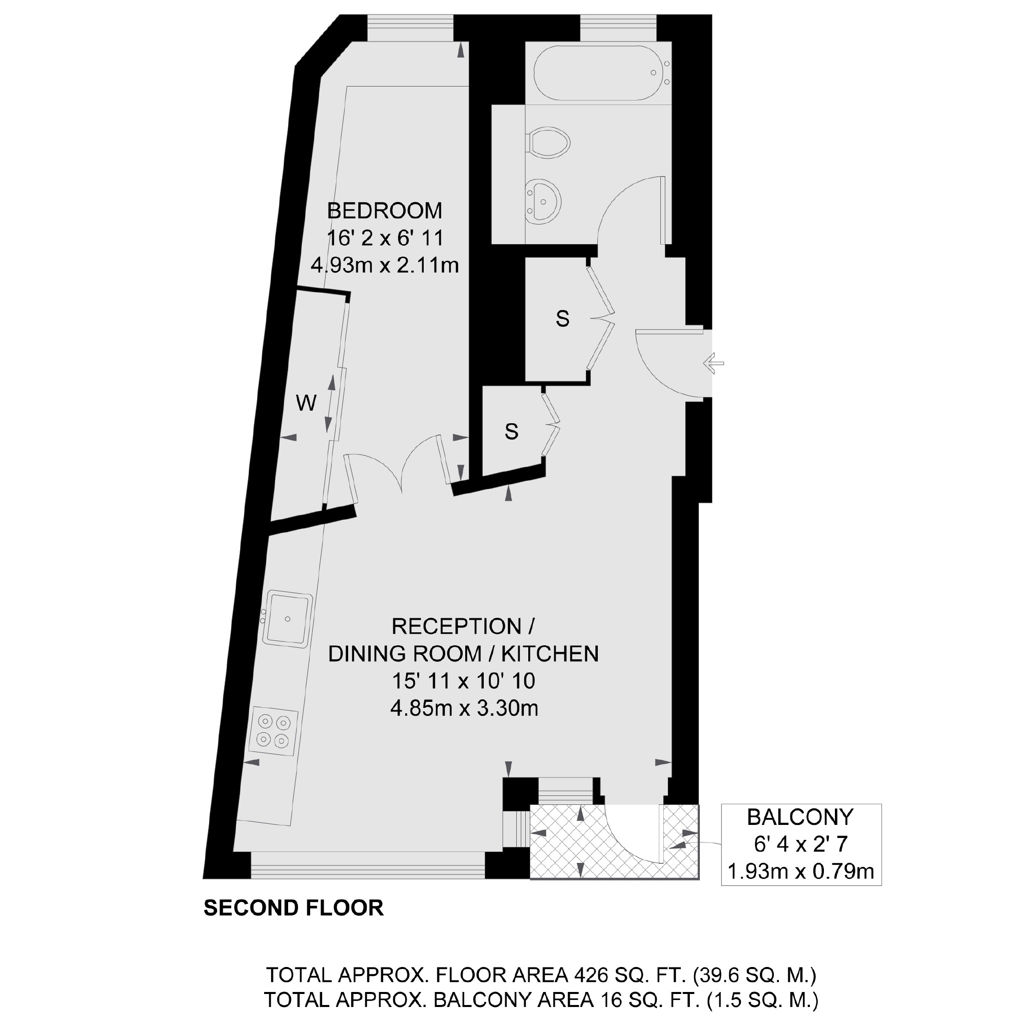 Wapping Wall, London floorplan