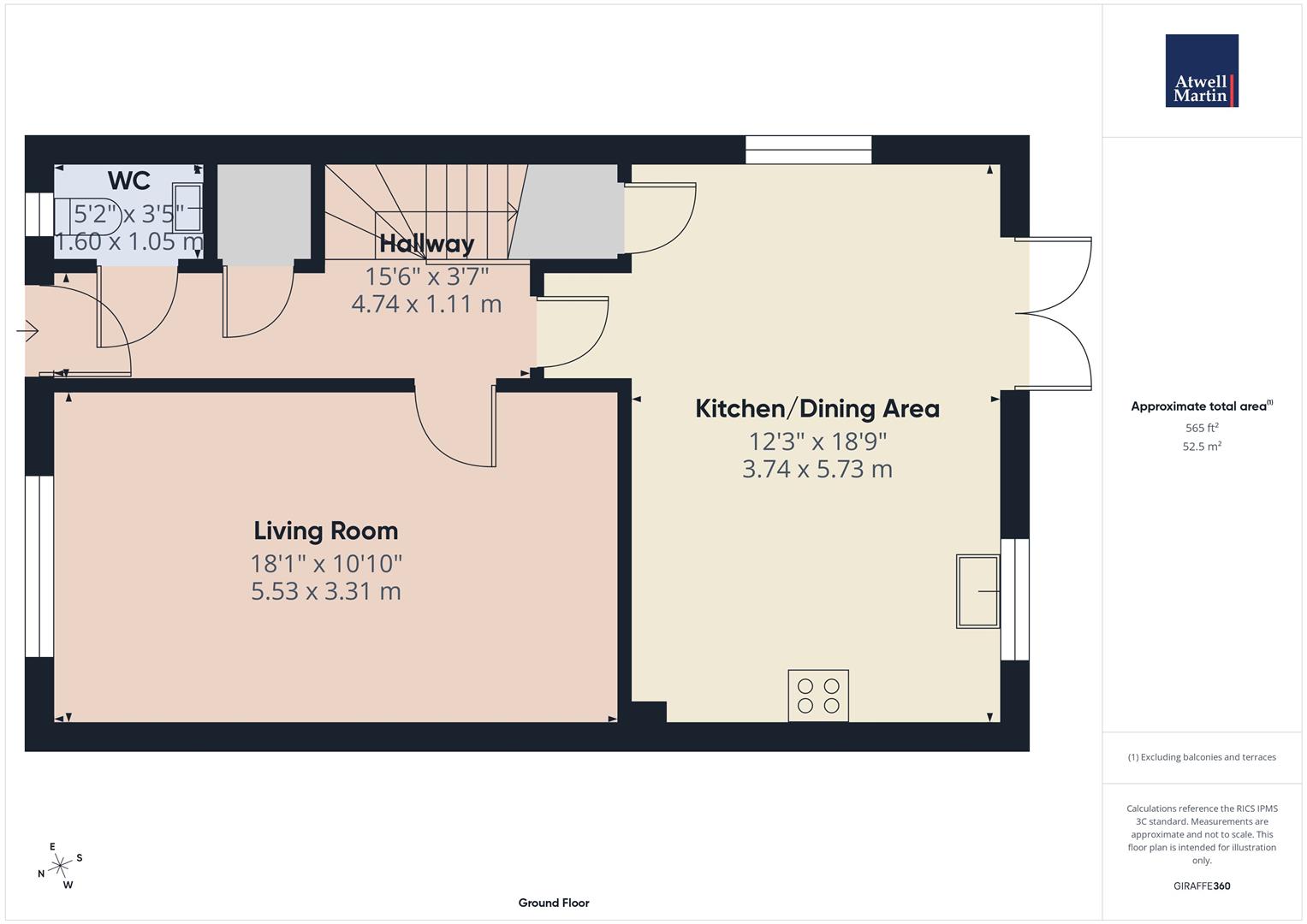 15, Sandown Crescent, Corsham floorplan