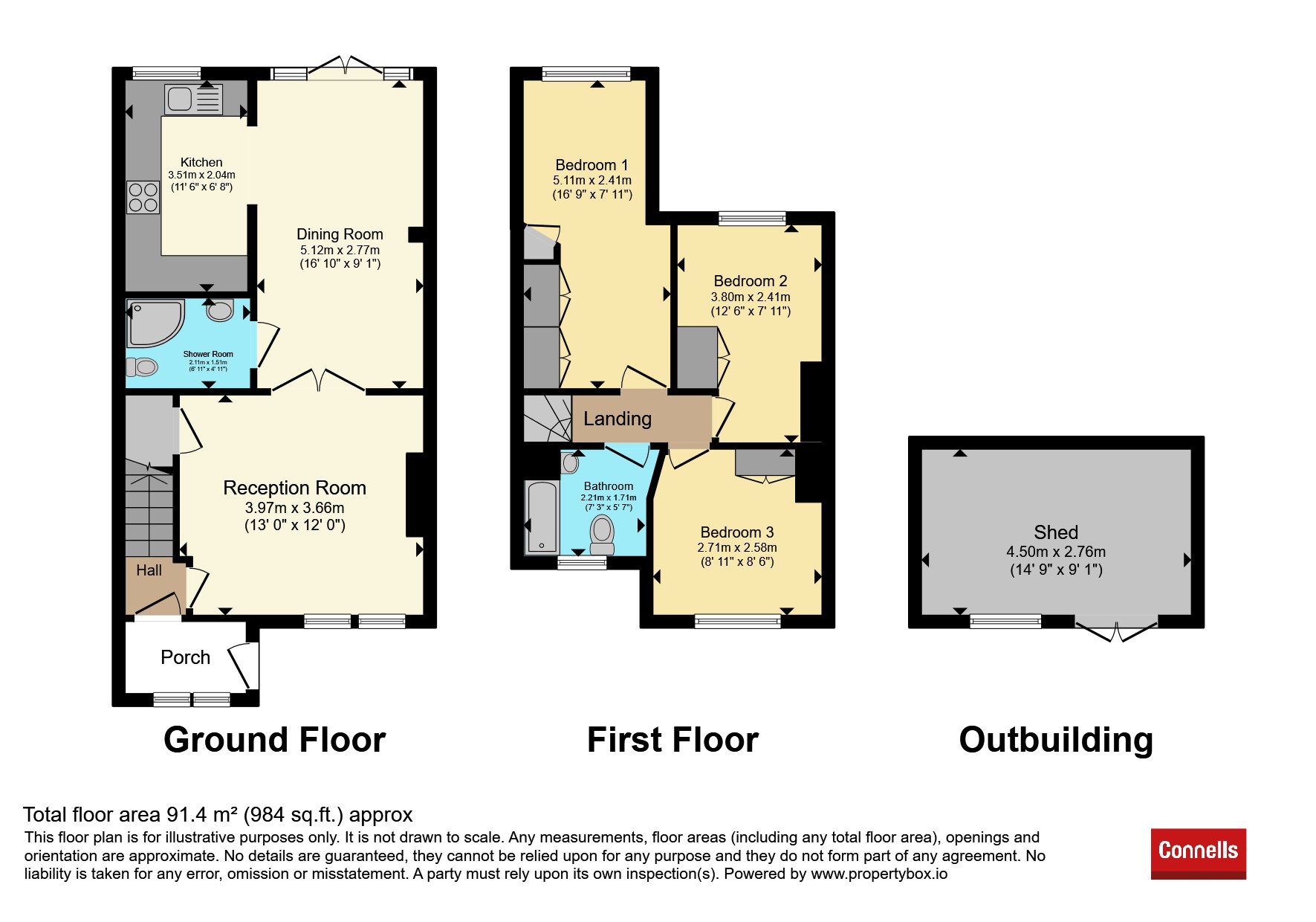 12, Palmer Avenue, Bushey floorplan