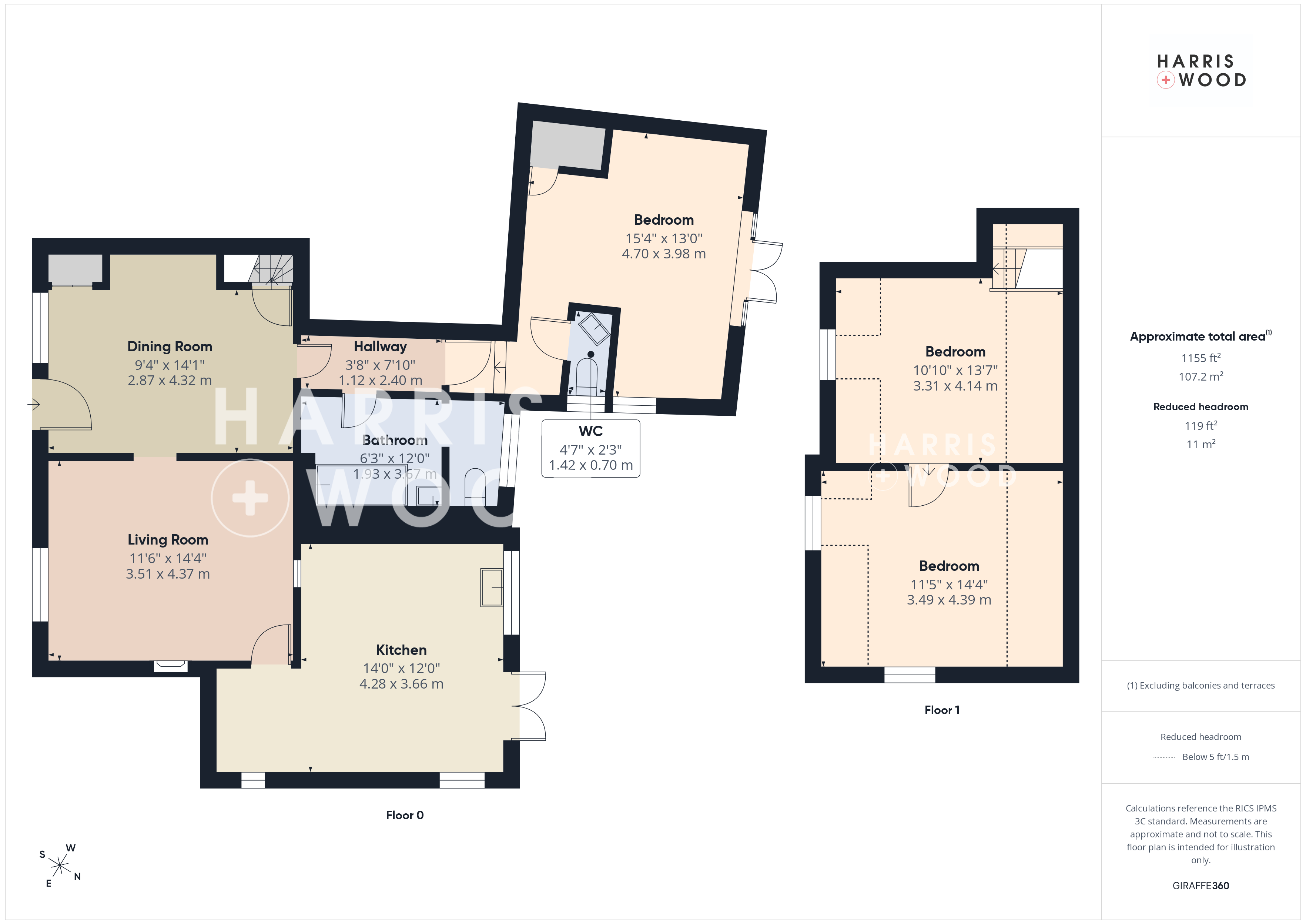 37, The Lane, Colchester floorplan