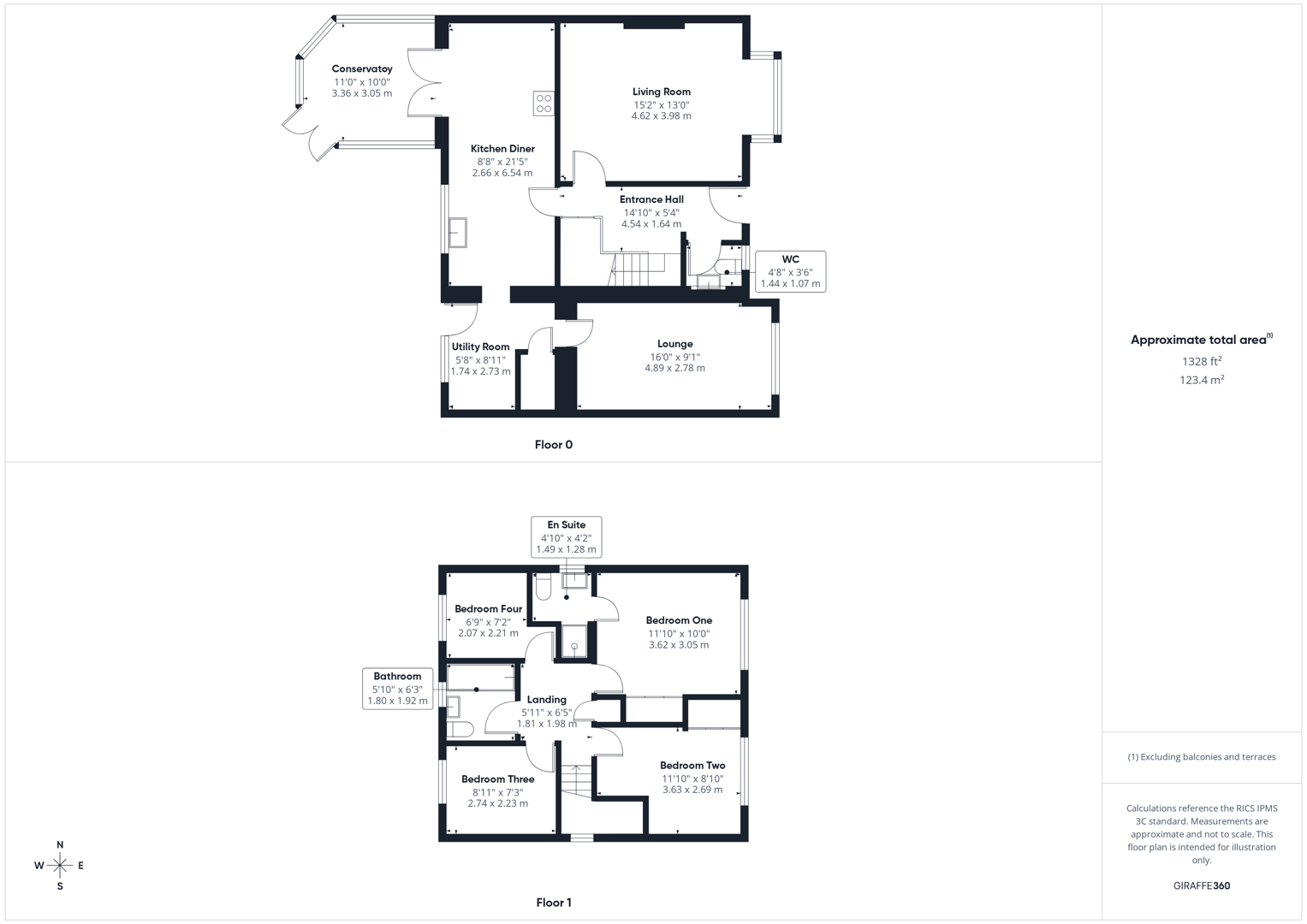 1, Dale Court, Pontefract floorplan