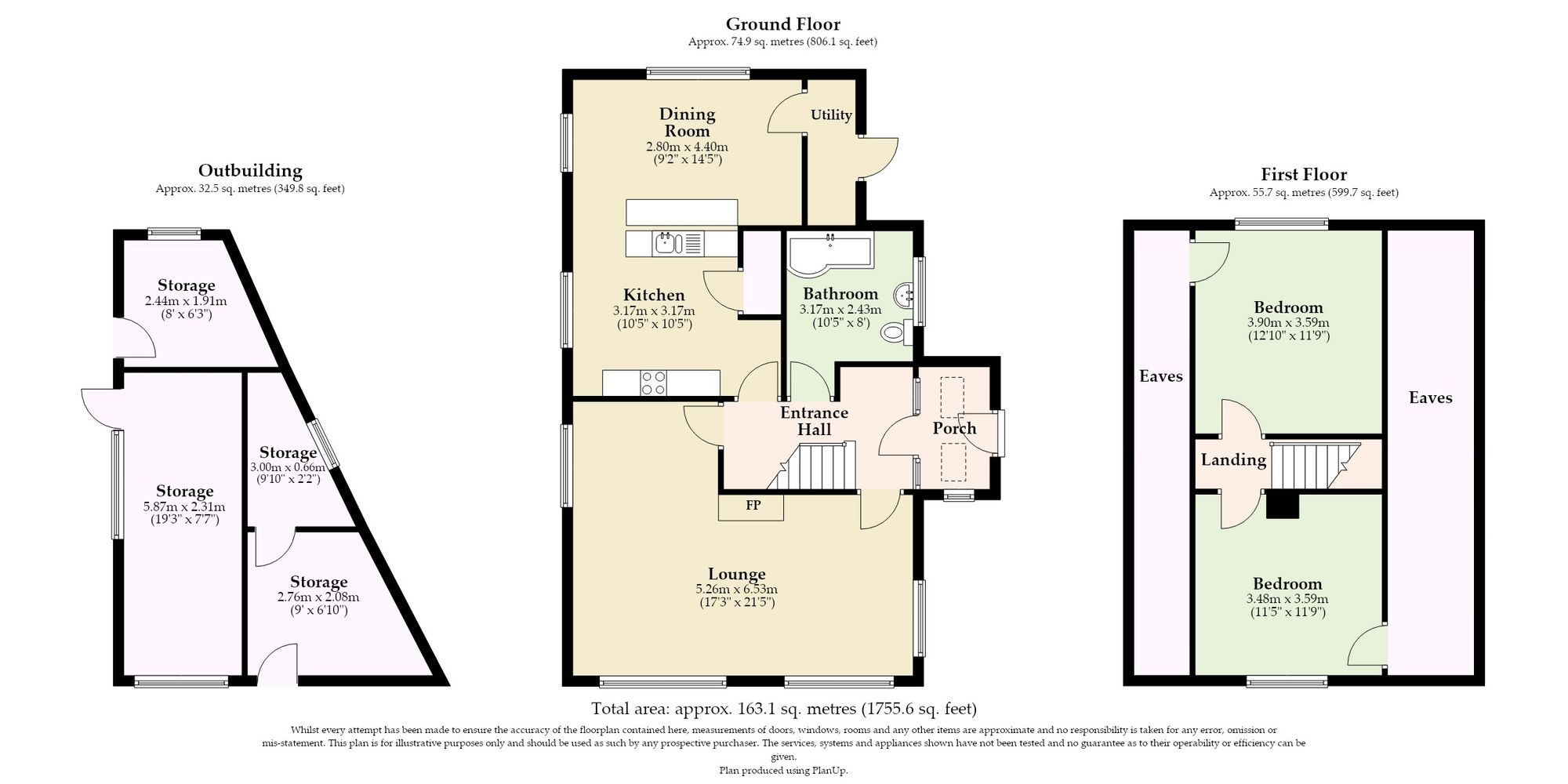 7 Church Close, North Walsham floorplan