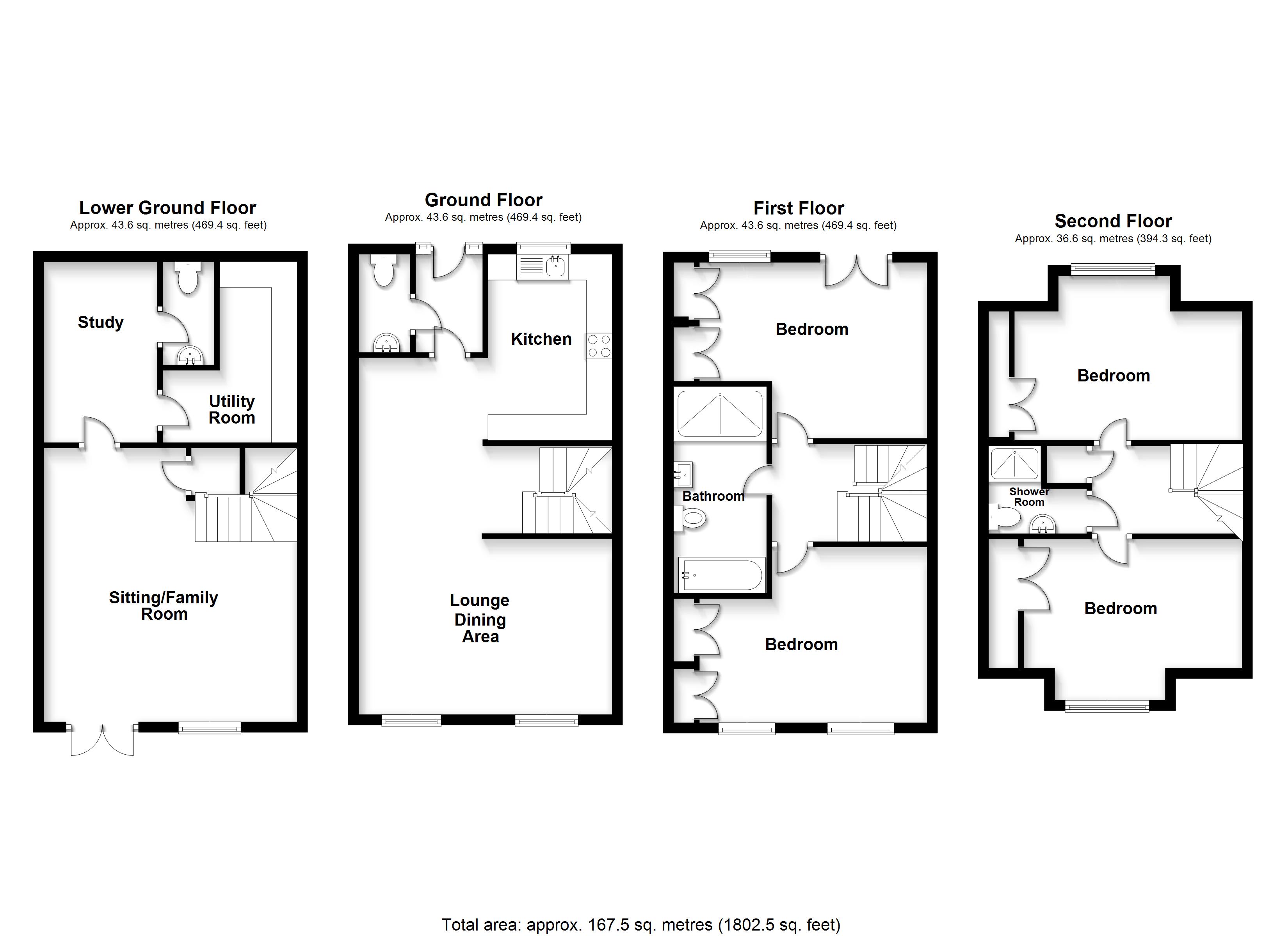 3, Mariners View, Kent floorplan