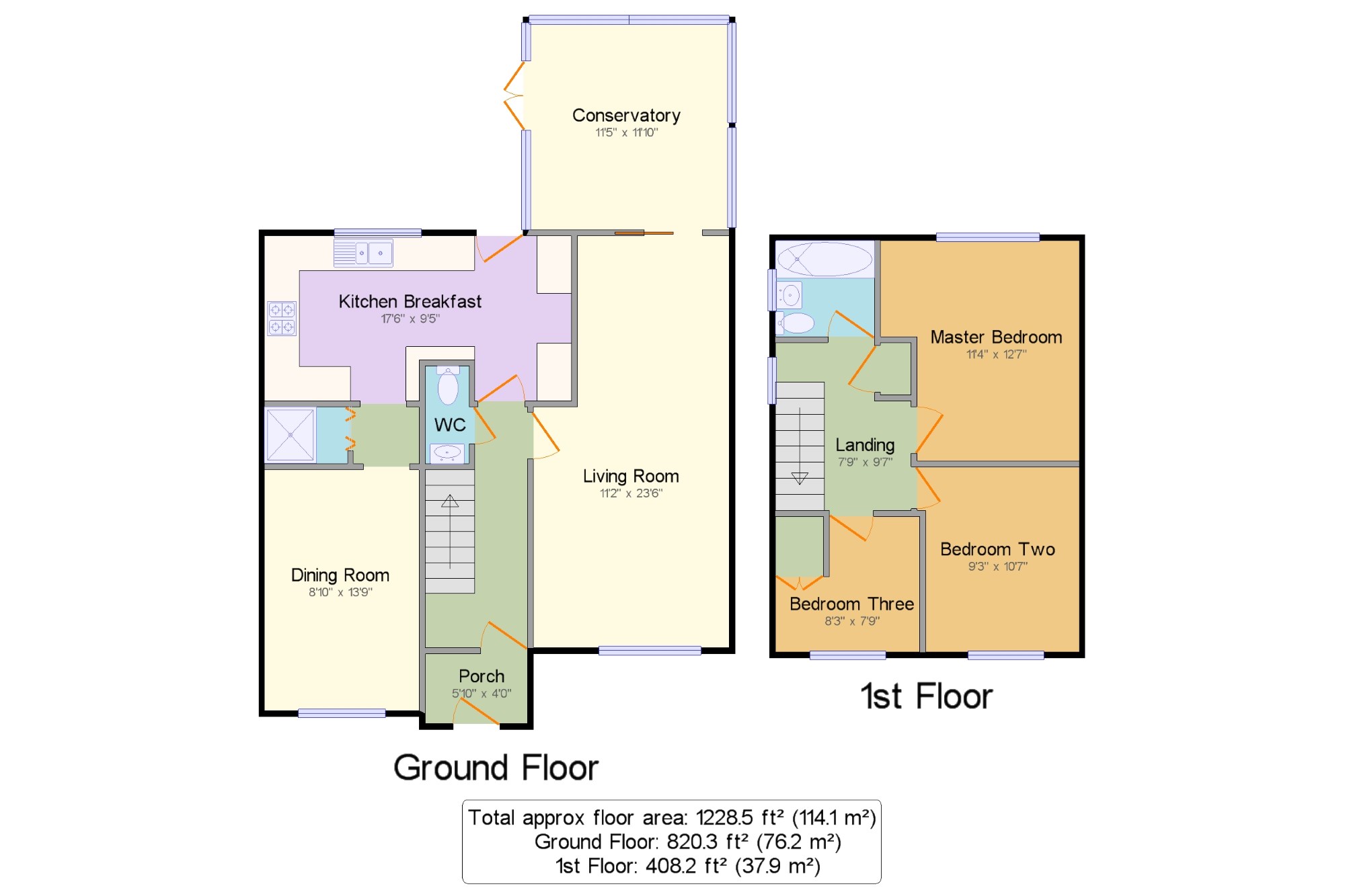 3 Bedrooms Detached house for sale in Edinburgh Drive, Eaton Socon, St. Neots, Cambridgeshire PE19