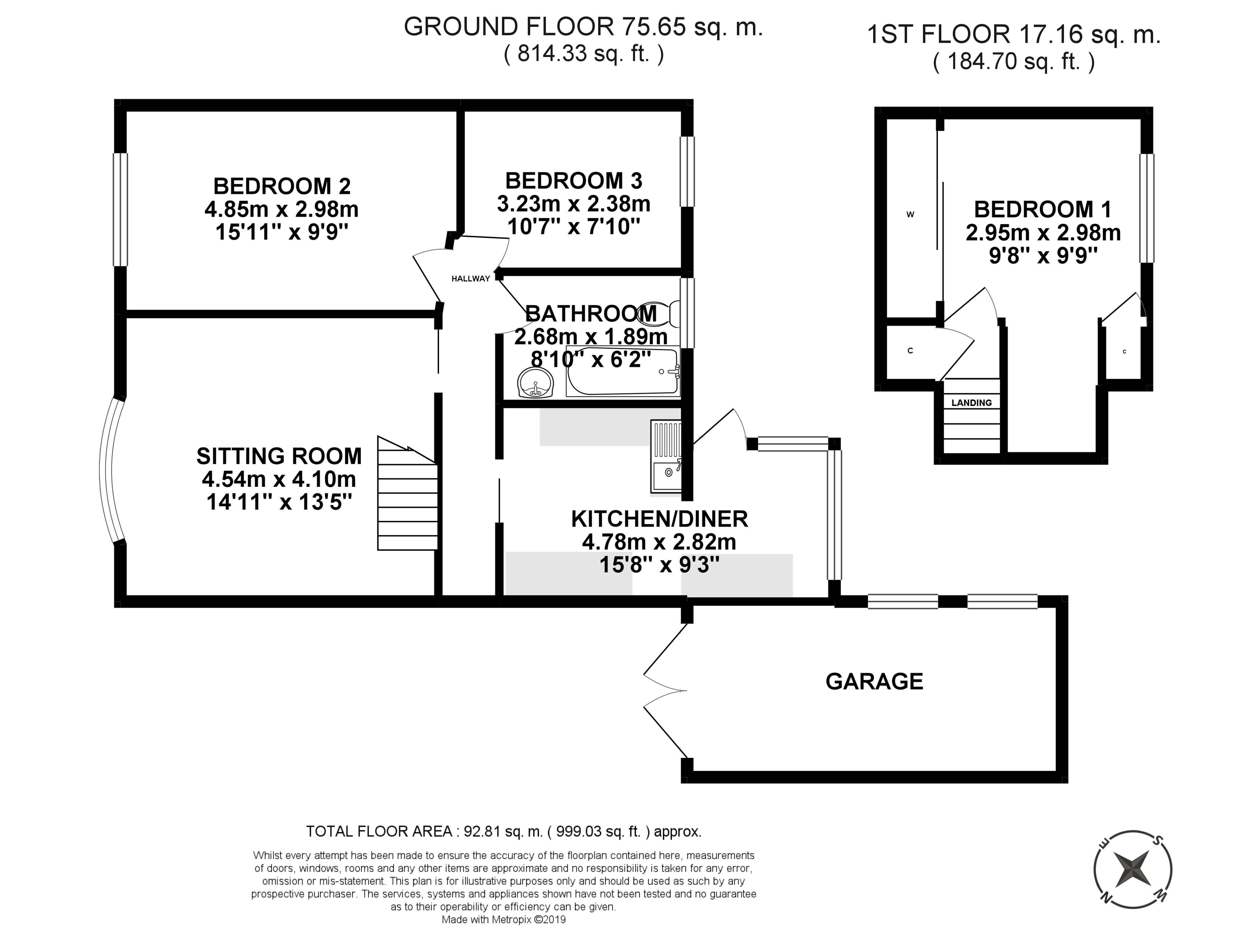 3 Bedrooms Semi-detached bungalow for sale in Cornhill Avenue, Hockley SS5