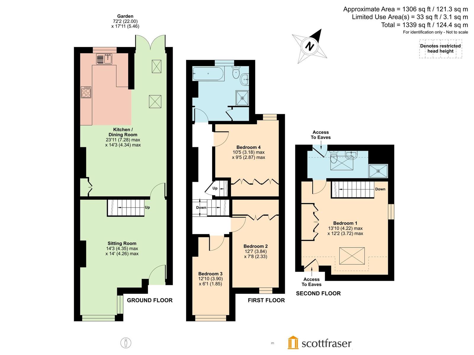 87, Woodstock Road, Oxfordshire floorplan