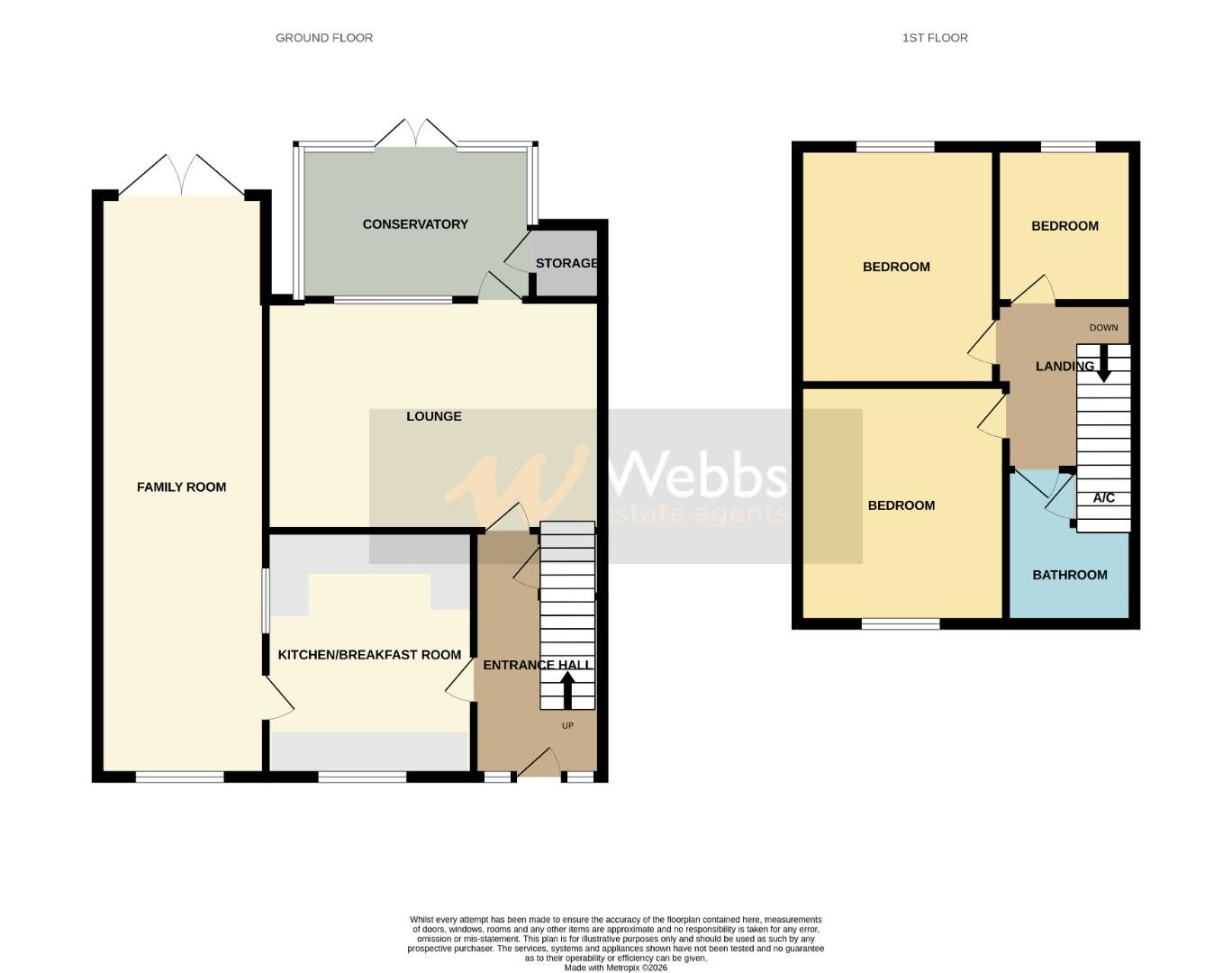 85, Chapel Street, Cannock floorplan
