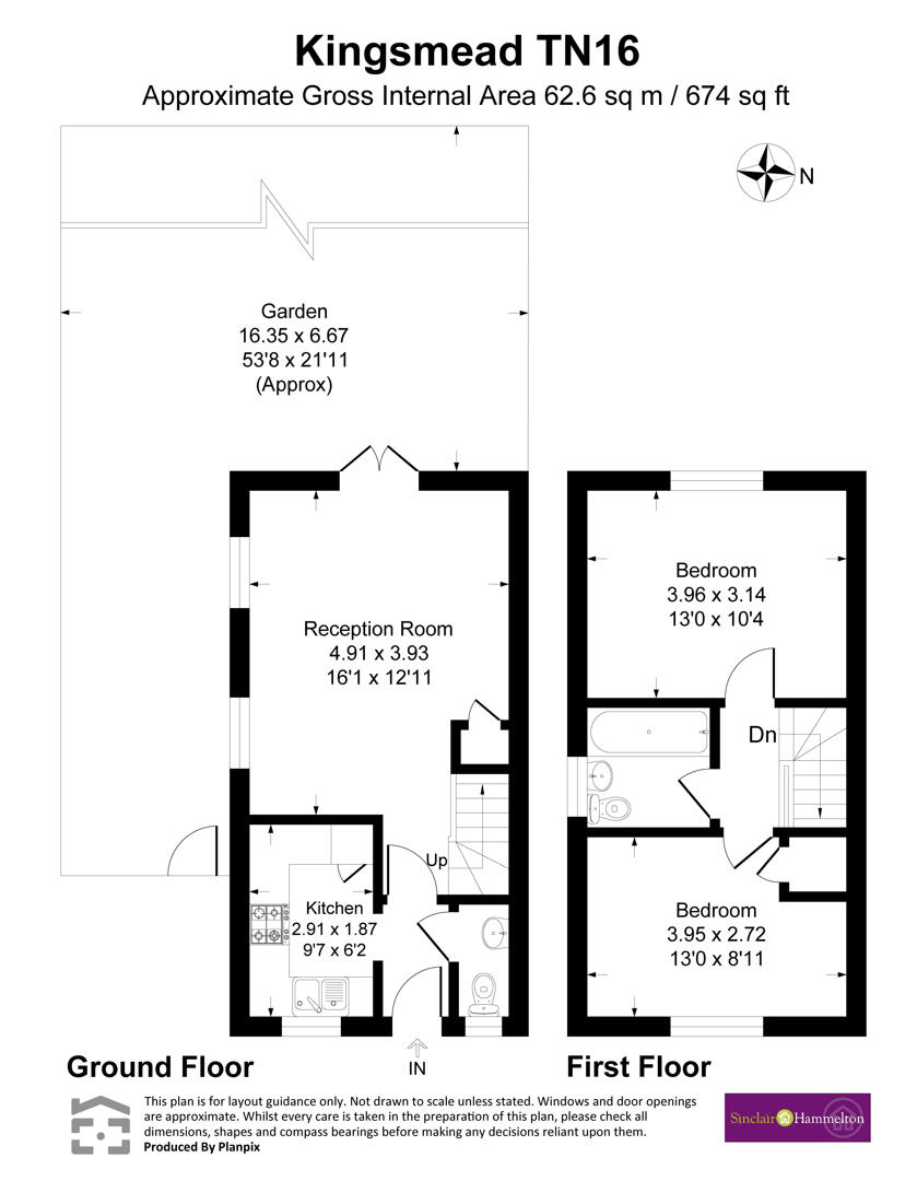 72, Kingsmead, Westerham floorplan
