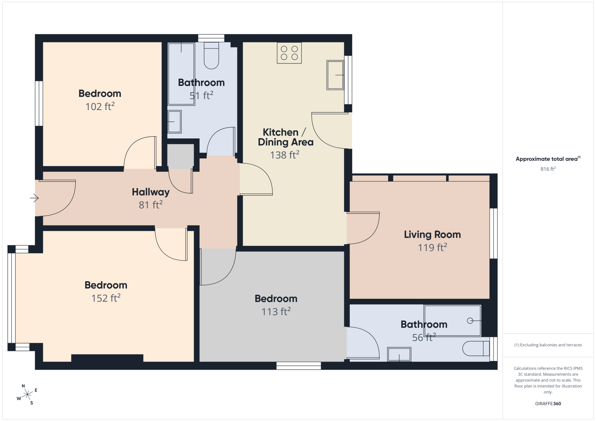 Spring Walk, Lanark floorplan