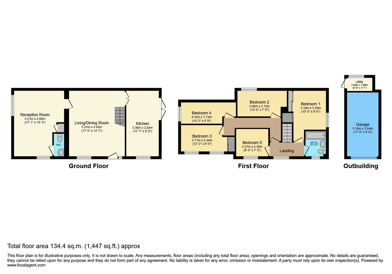 1, Lennox Close, Reading floorplan
