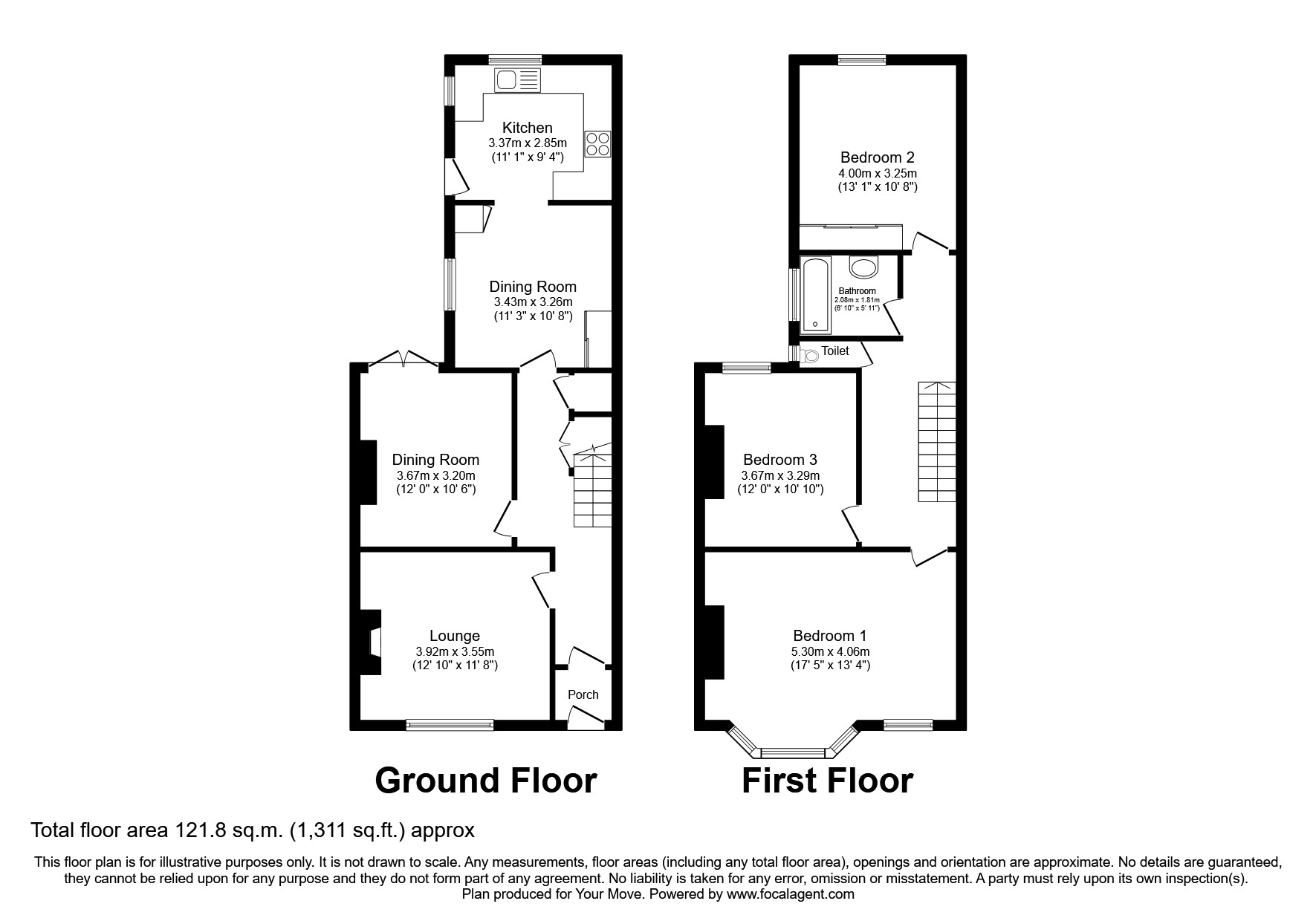 Abbotsbury Road, Newton Abbot, Devon TQ12, 3 bedroom terraced house for