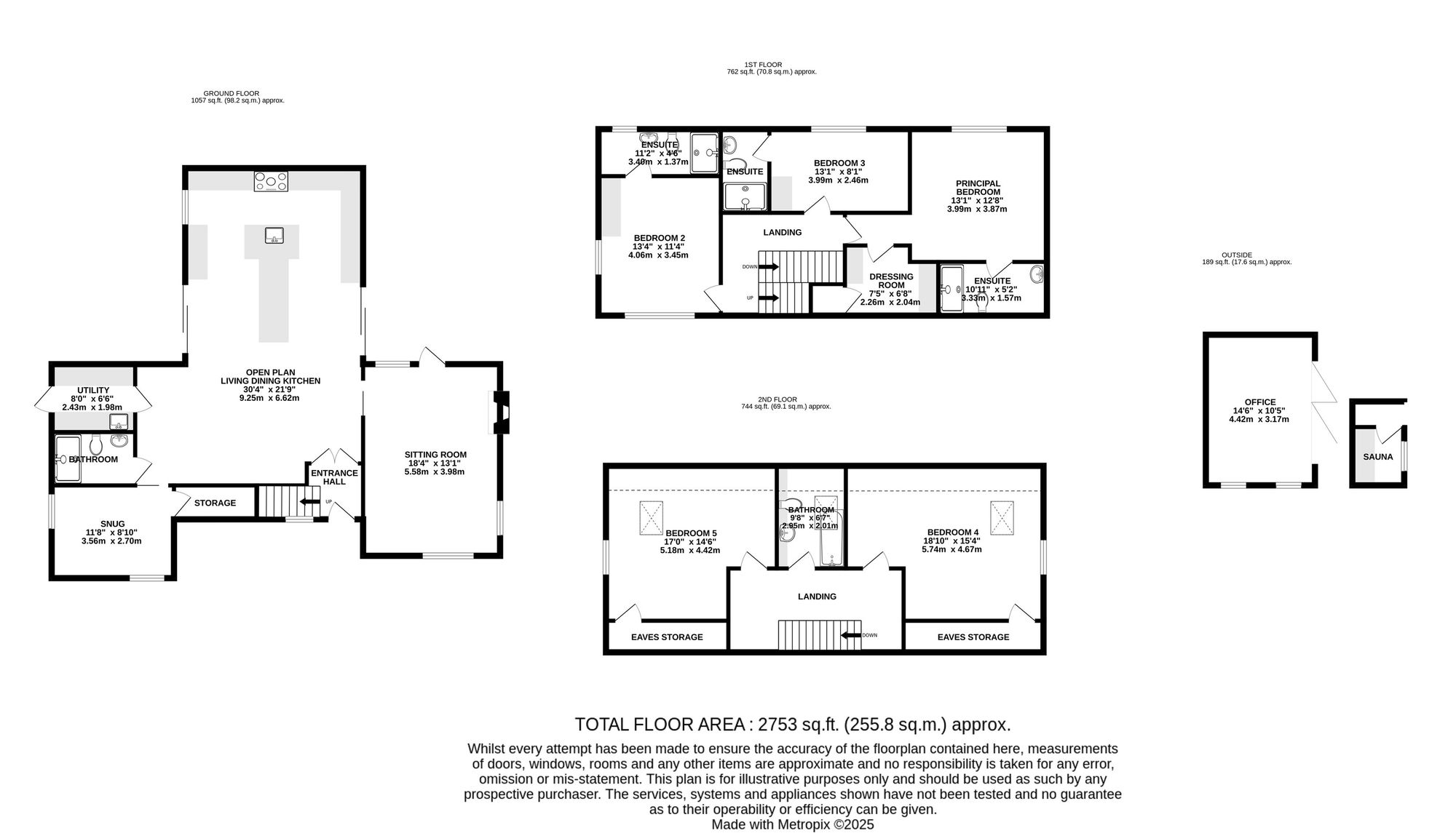 93 Hollin Lane, Wilmslow floorplan