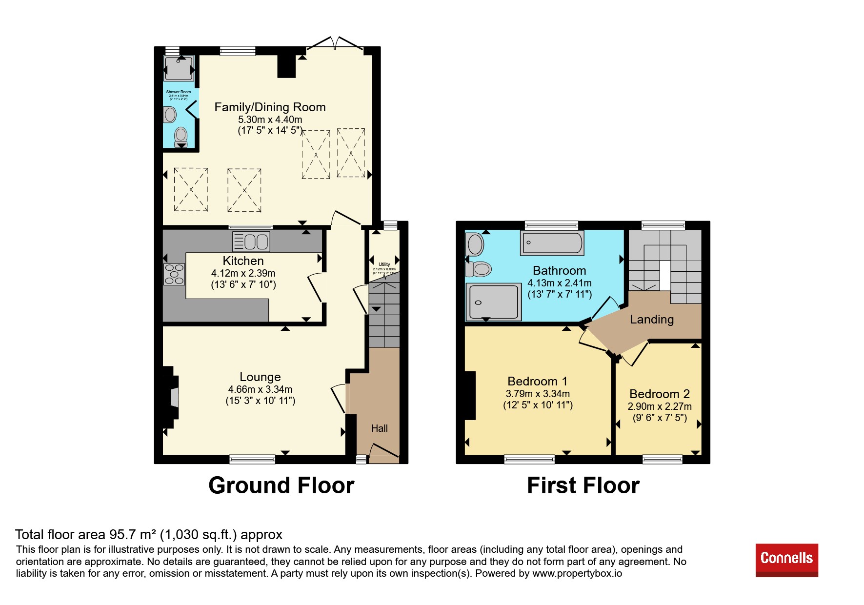 30, The Model Village, Southam floorplan