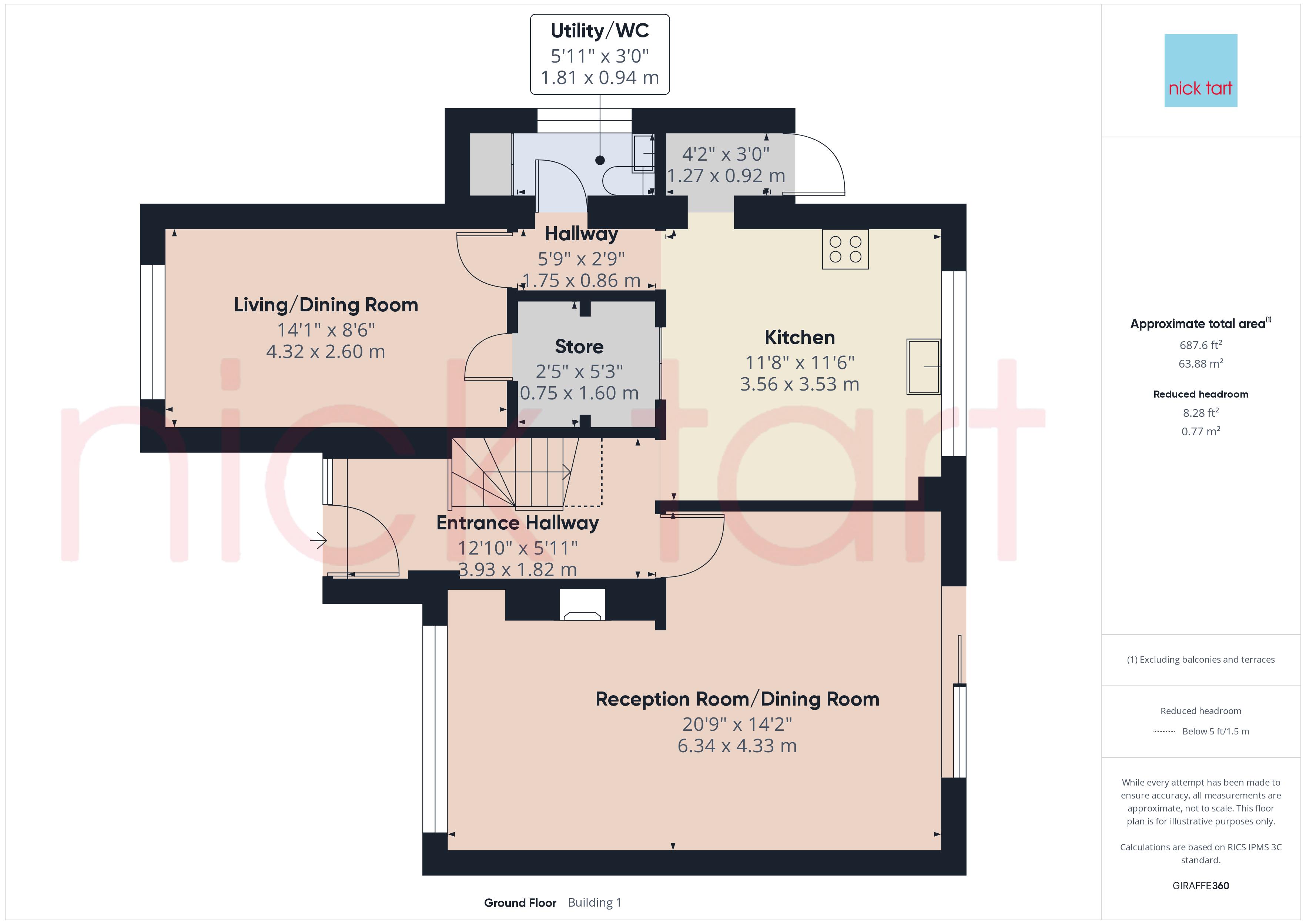 Haymist, Rough Lane, Broseley floorplan