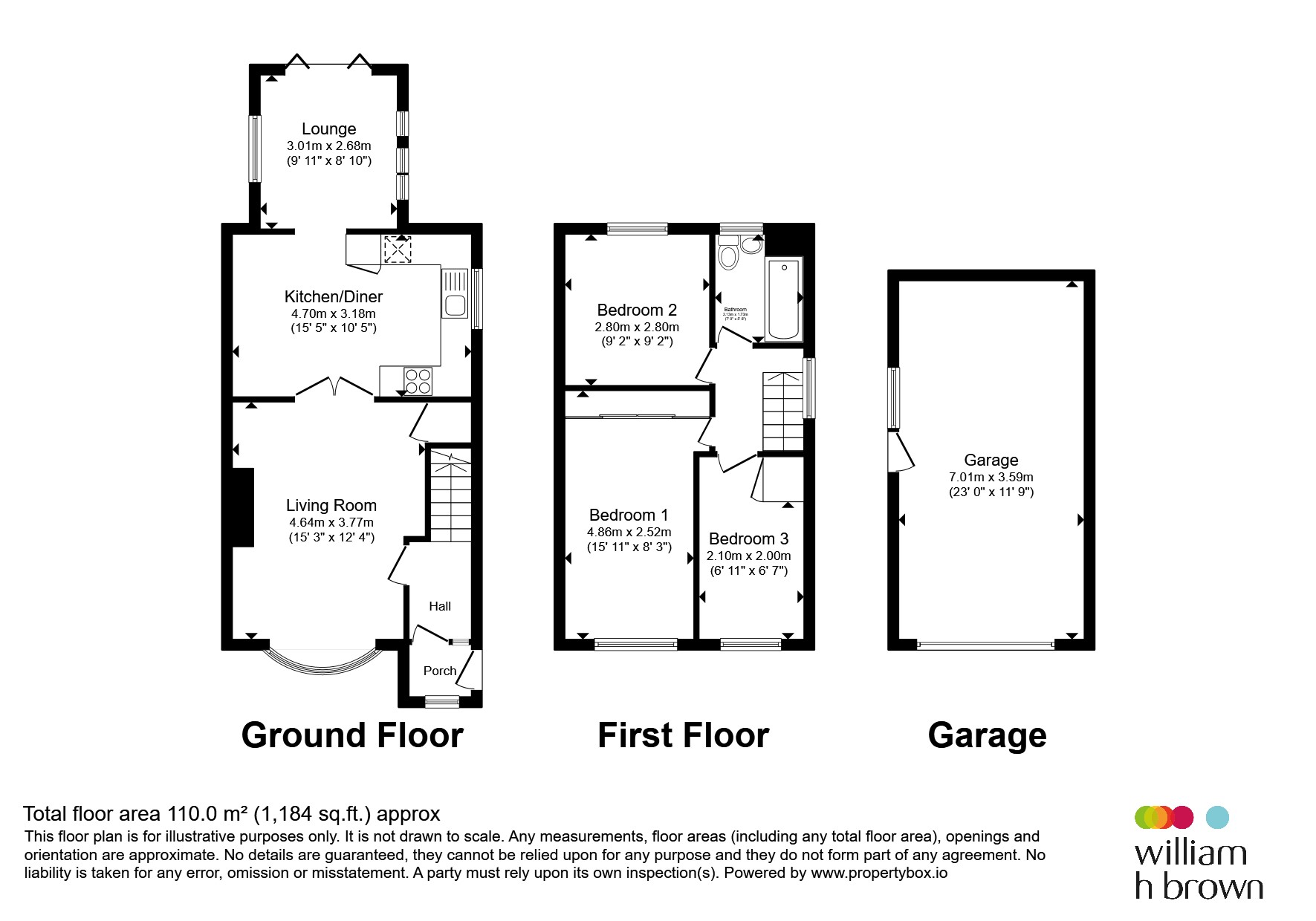 7, Highlea Close, Leeds floorplan