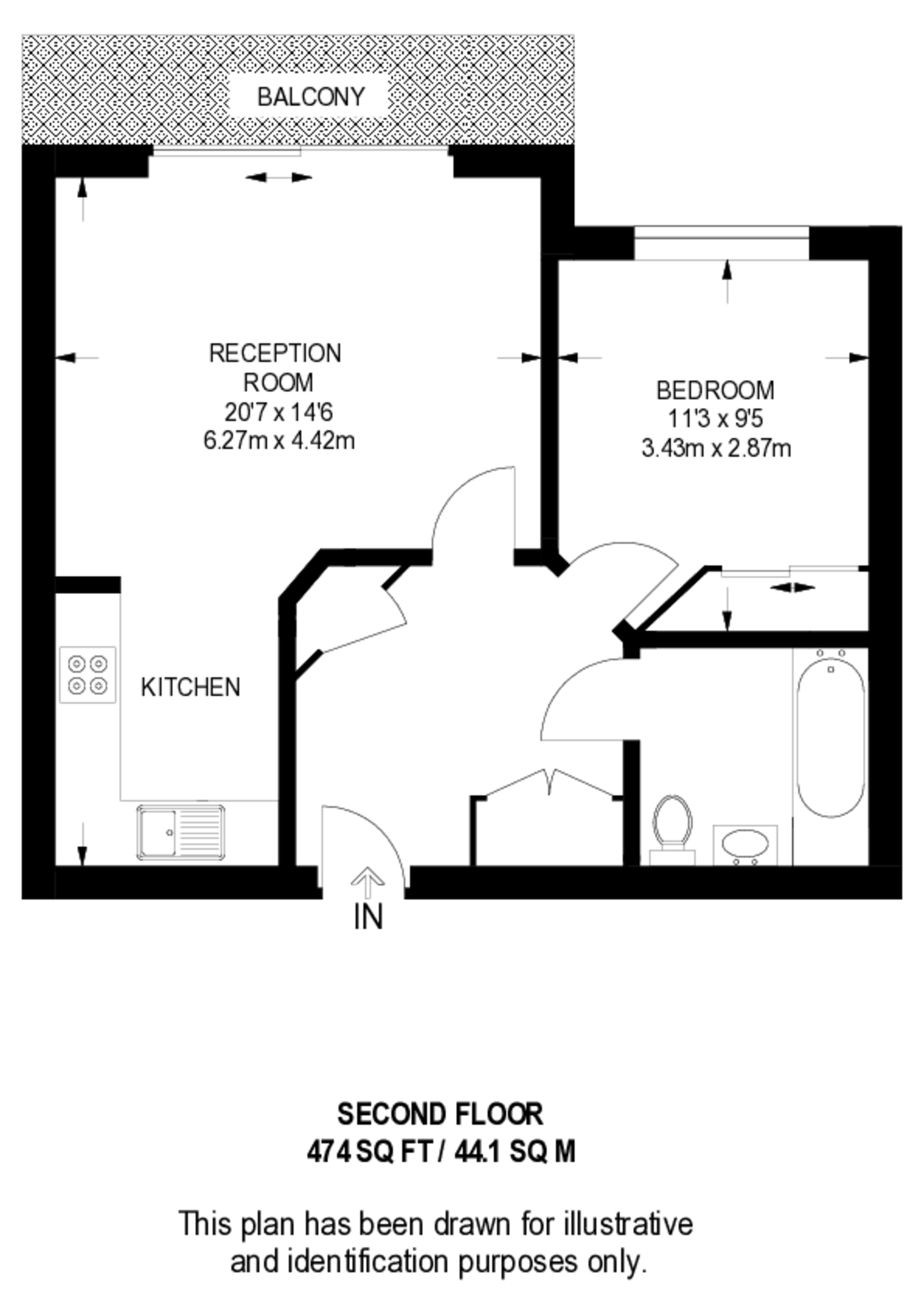 Devenport Street, Shadwell floorplan