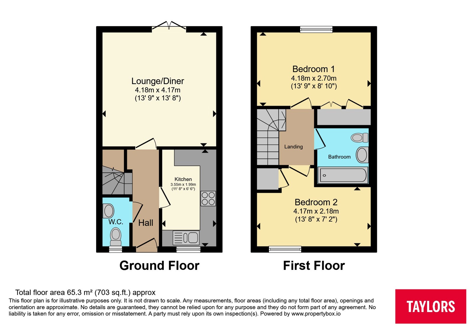 Bushell Close, Bedfordshire floorplan