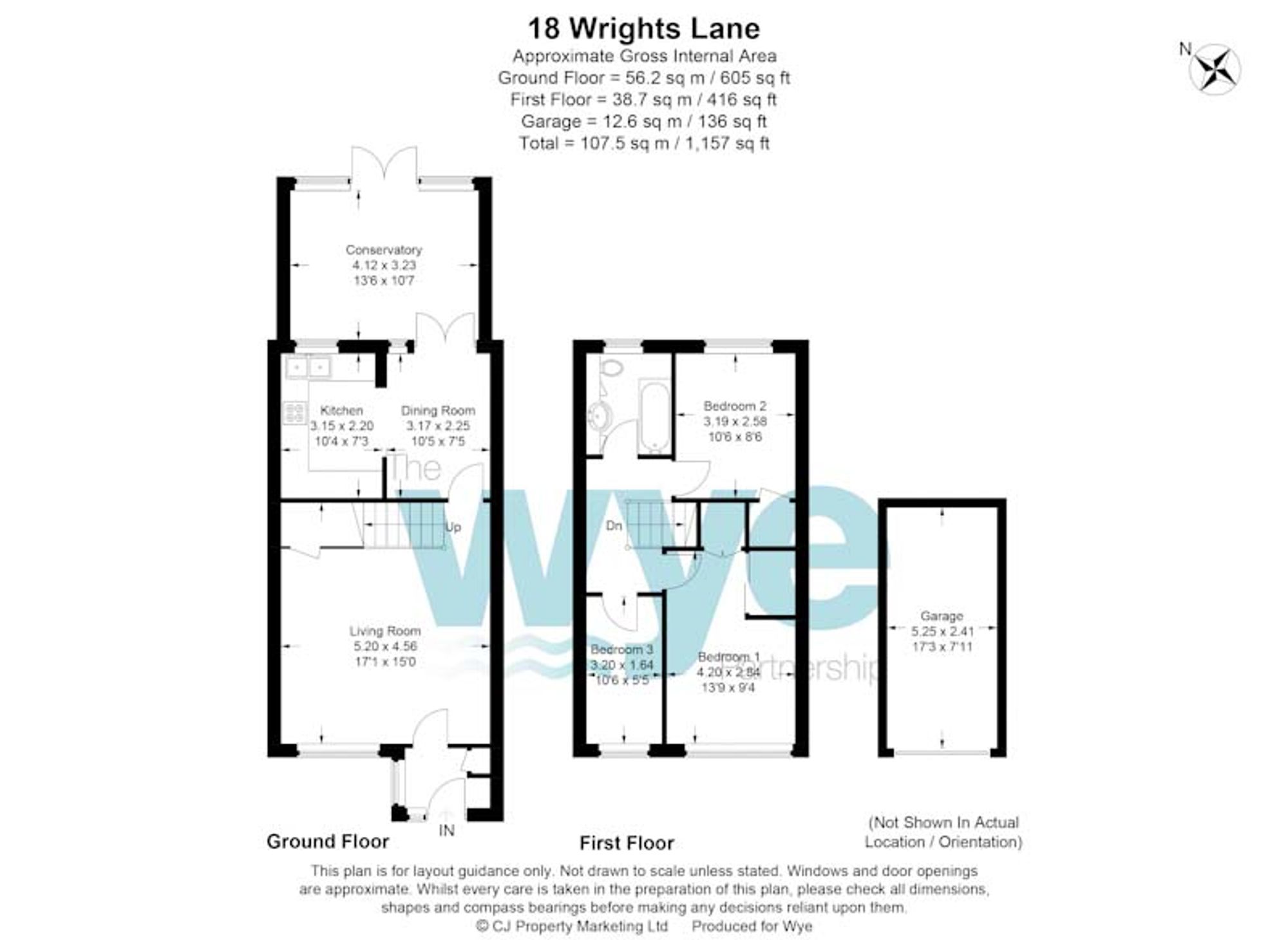 18 Wrights Lane, Prestwood floorplan