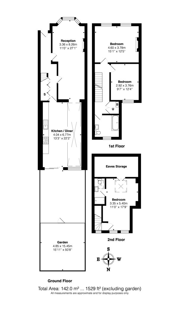 57, Victor Road, London floorplan